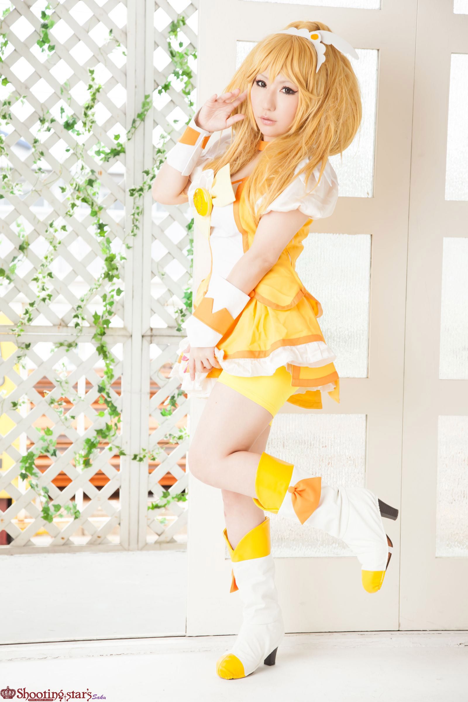 绫香サク (Saku サク Saku Ayaka) 《光之美少女》Cure Peace+Cure Beauty