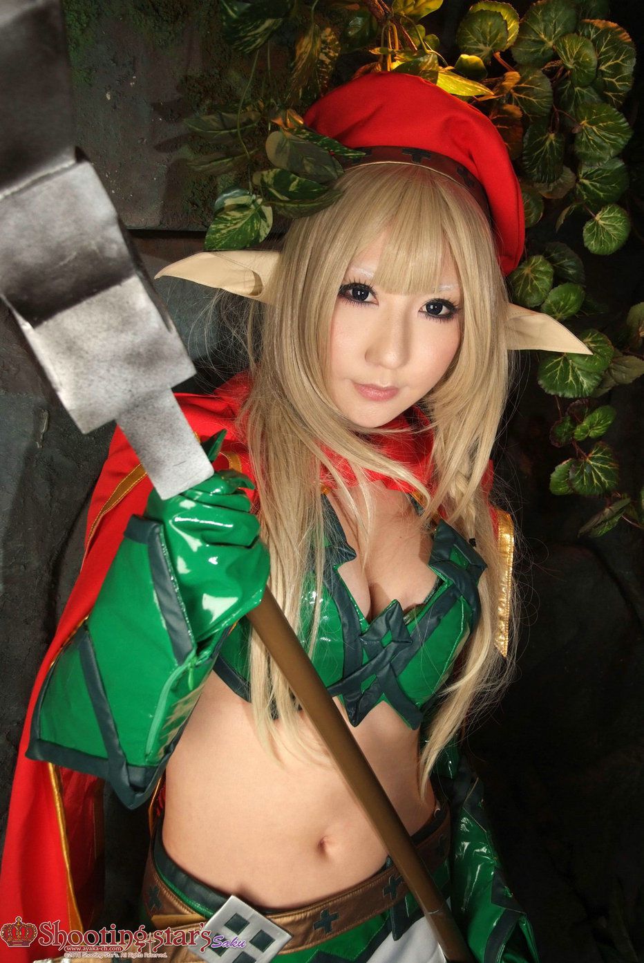 绫香サク (Saku サク Saku Ayaka) 《クイーンズブレイドQueen s Blade》アイリ & Alleyne