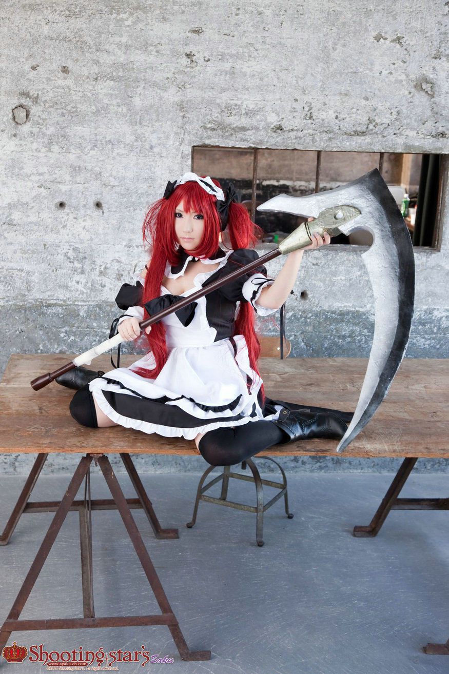 绫香サク (Saku サク Saku Ayaka) 《クイーンズブレイドQueen s Blade》アイリ & Alleyne