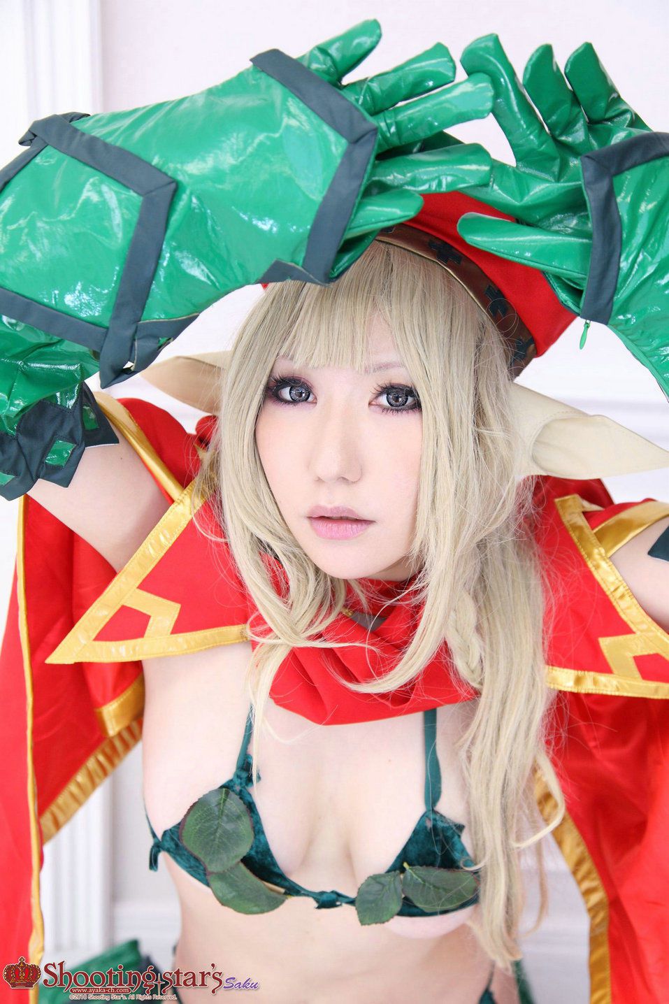绫香サク (Saku サク Saku Ayaka) 《クイーンズブレイドQueen s Blade》アイリ & Alleyne