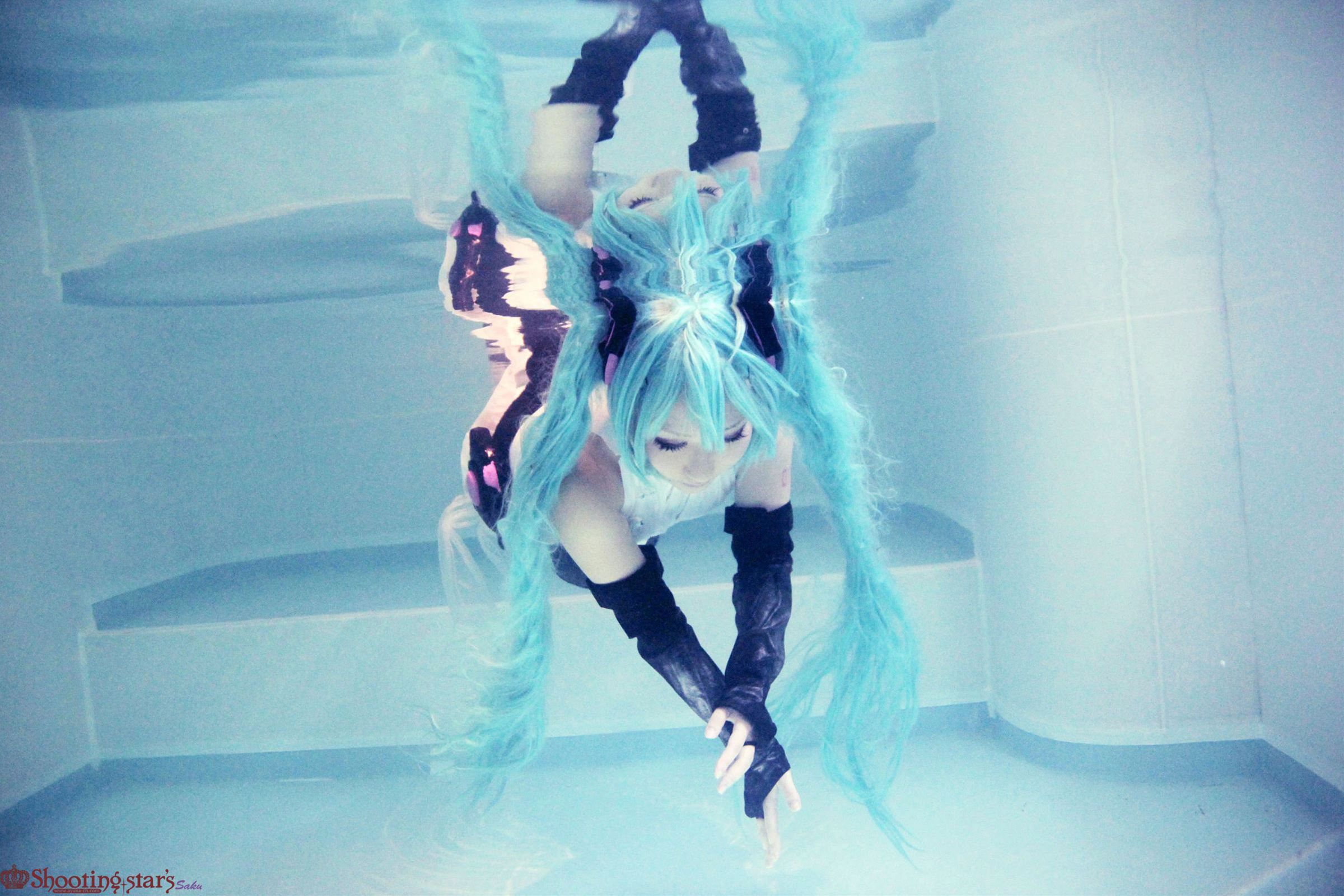绫香サク (Saku サク Saku Ayaka) 《VOCALOID》初音ミク+鏡音リン [Shooting Star s]