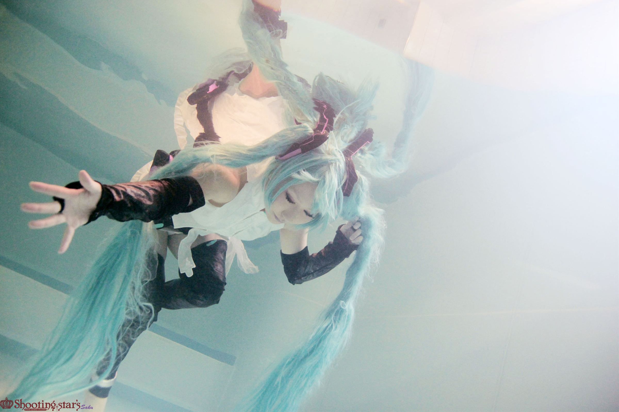 绫香サク (Saku サク Saku Ayaka) 《VOCALOID》初音ミク+鏡音リン [Shooting Star s]