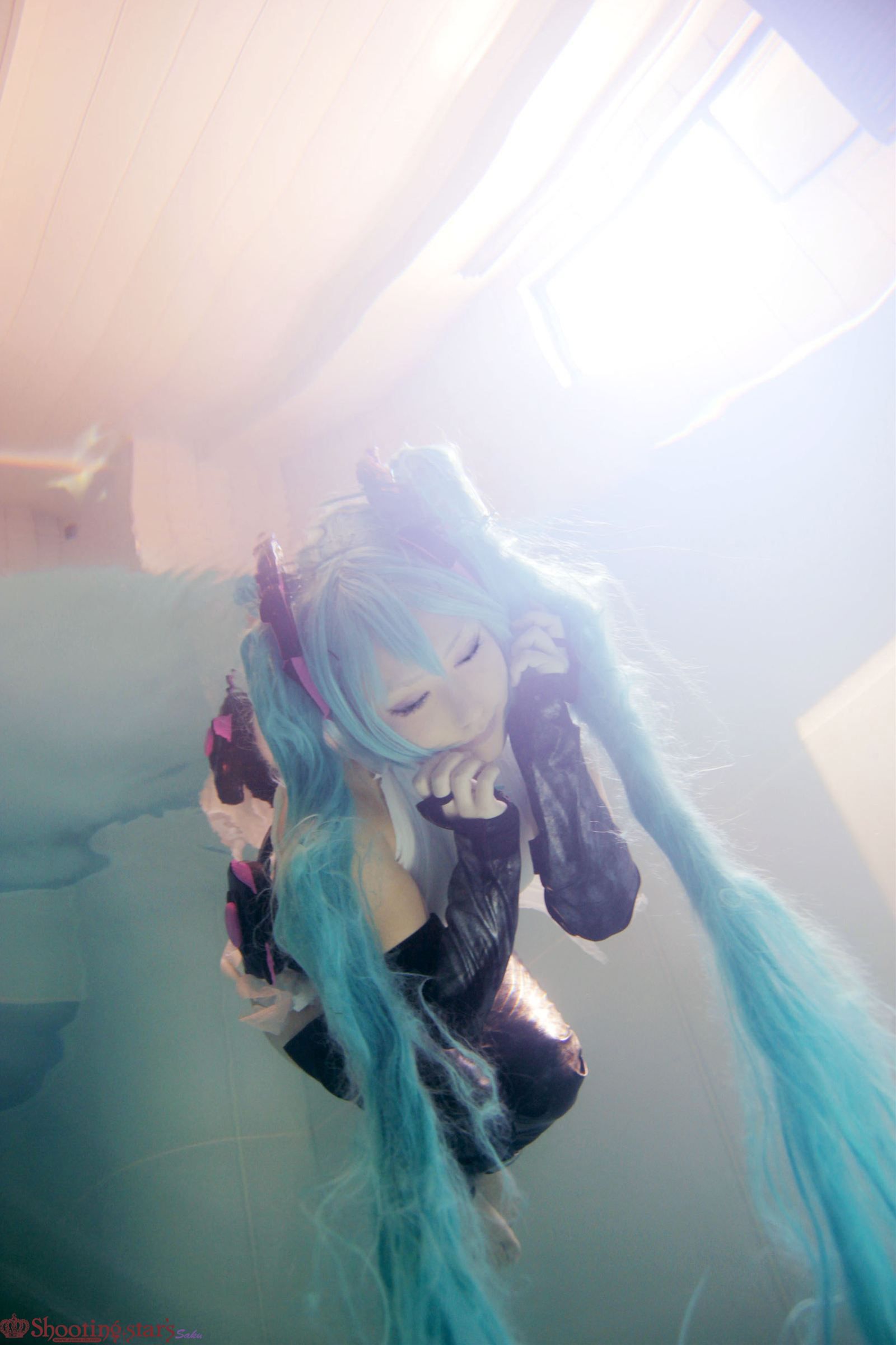 绫香サク (Saku サク Saku Ayaka) 《VOCALOID》初音ミク+鏡音リン [Shooting Star s]
