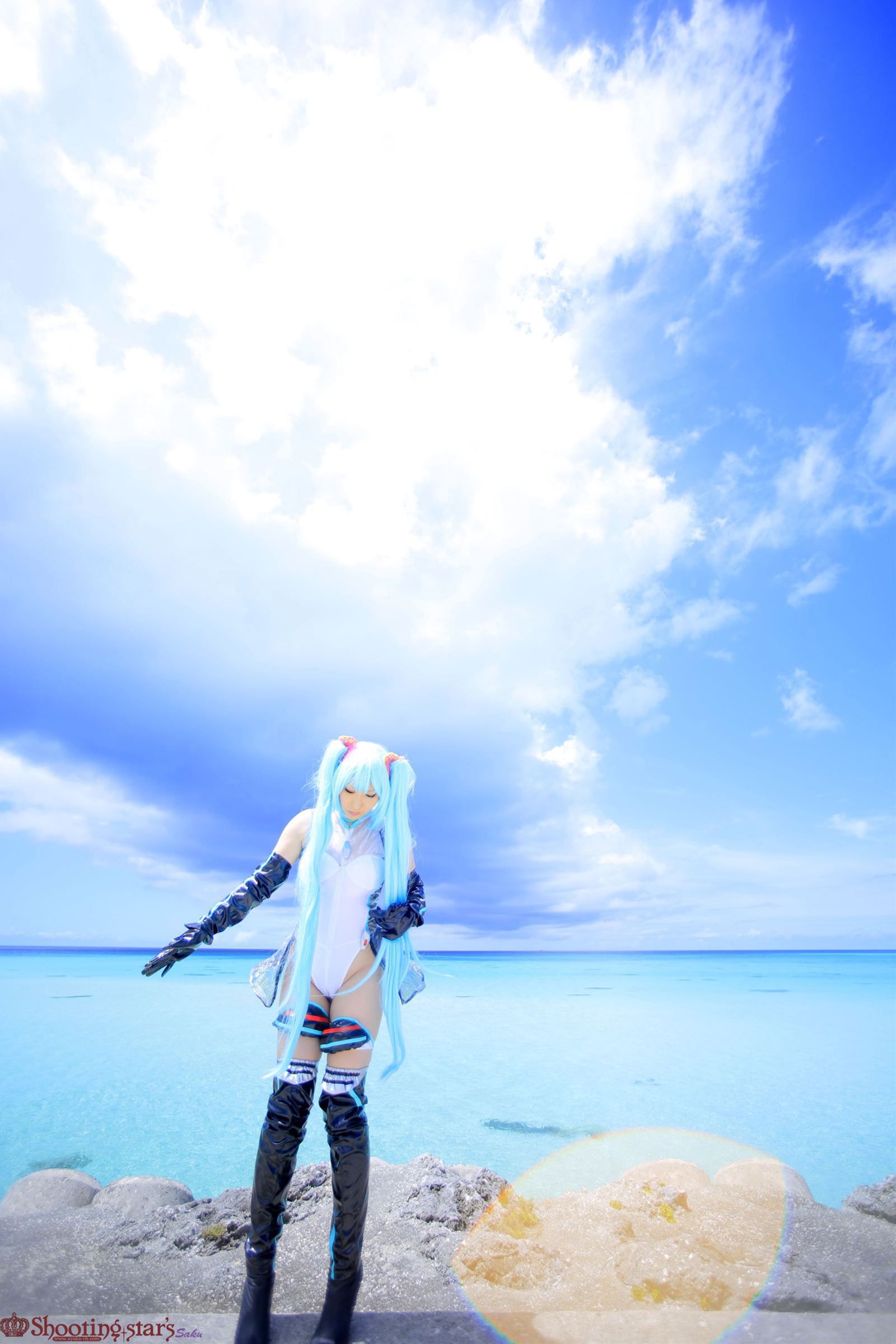 绫香サク (Saku サク Saku Ayaka) 《VOCALOID》初音ミク+鏡音リン [Shooting Star s]