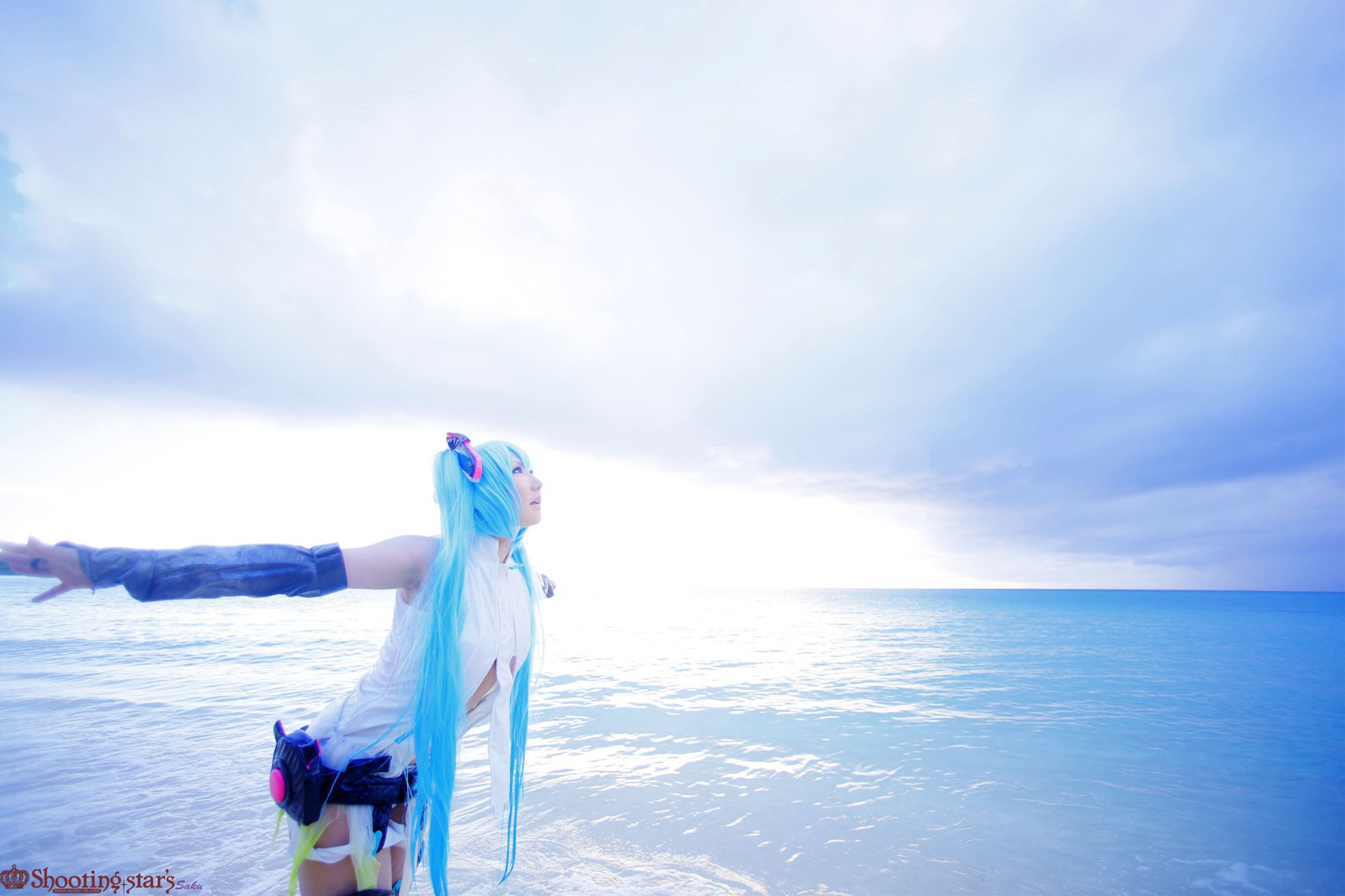 绫香サク (Saku サク Saku Ayaka) 《VOCALOID》初音ミク+鏡音リン [Shooting Star s]
