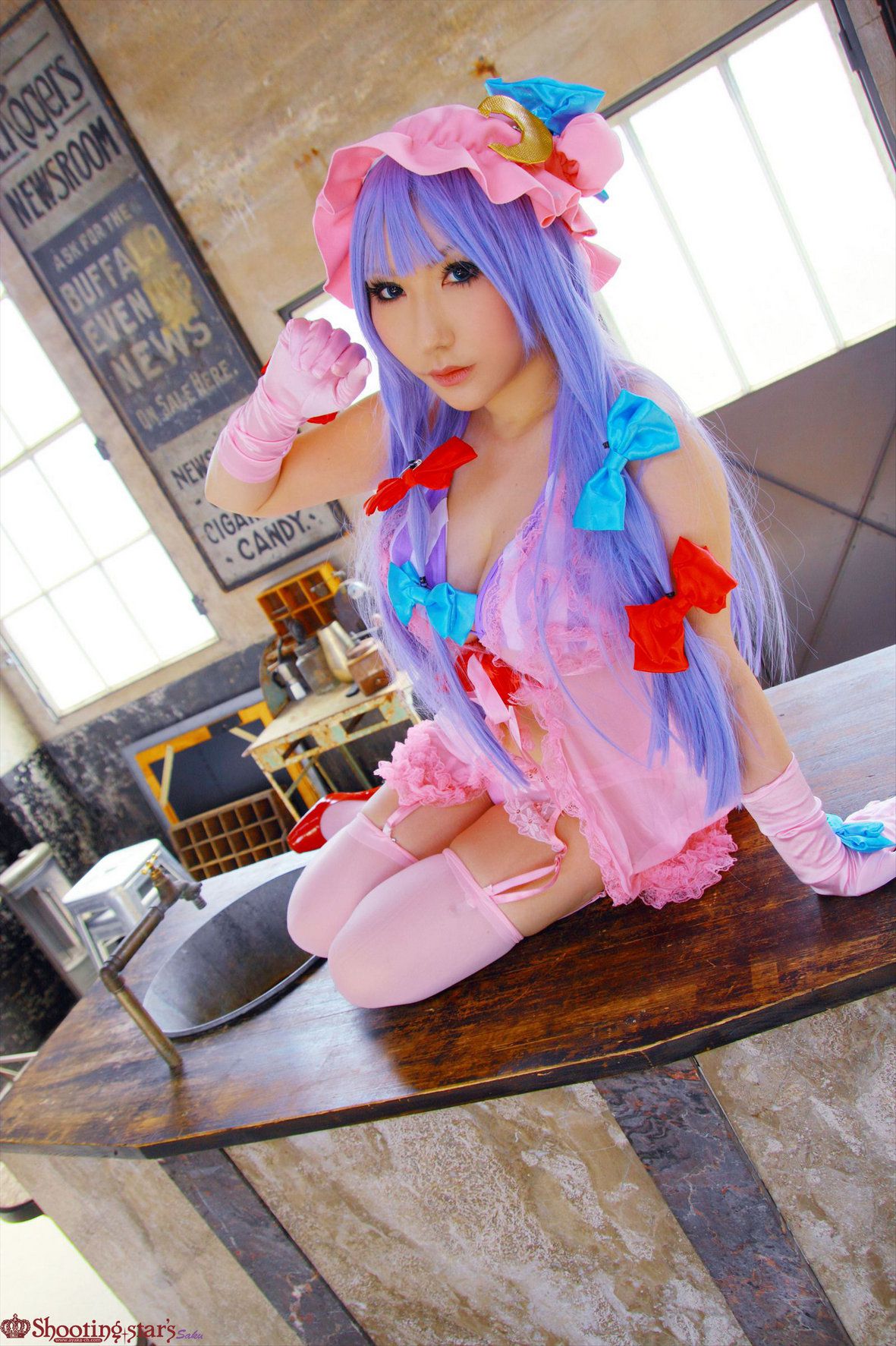绫香サク (Saku サク Saku Ayaka) 《東方Project》Patchouli Knowledge [Shooting Star s]