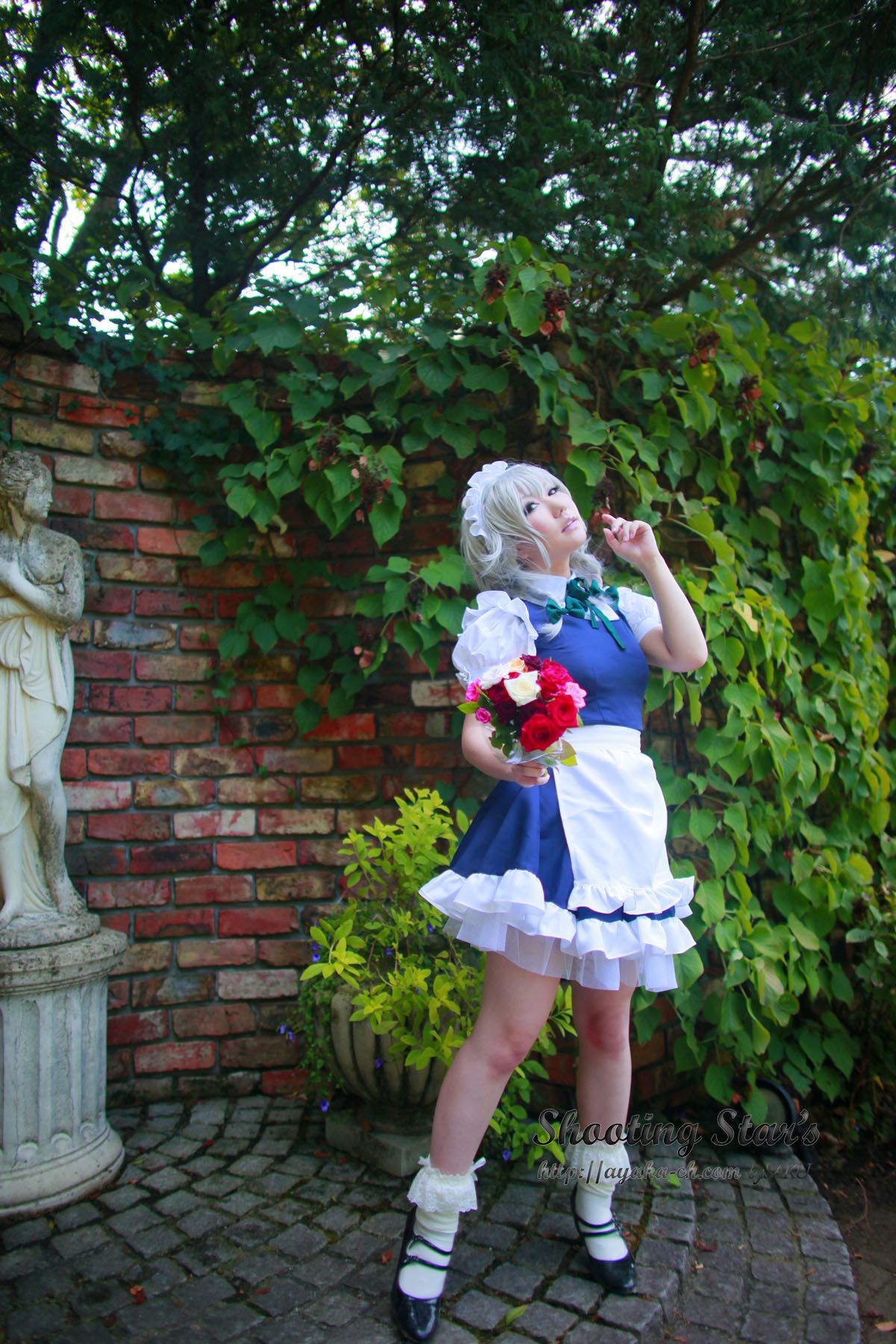 绫香サク (Saku サク Saku Ayaka) 《東方Project》Izayoi Sakuya + Patchouli Knowledge [Shooting Star s]