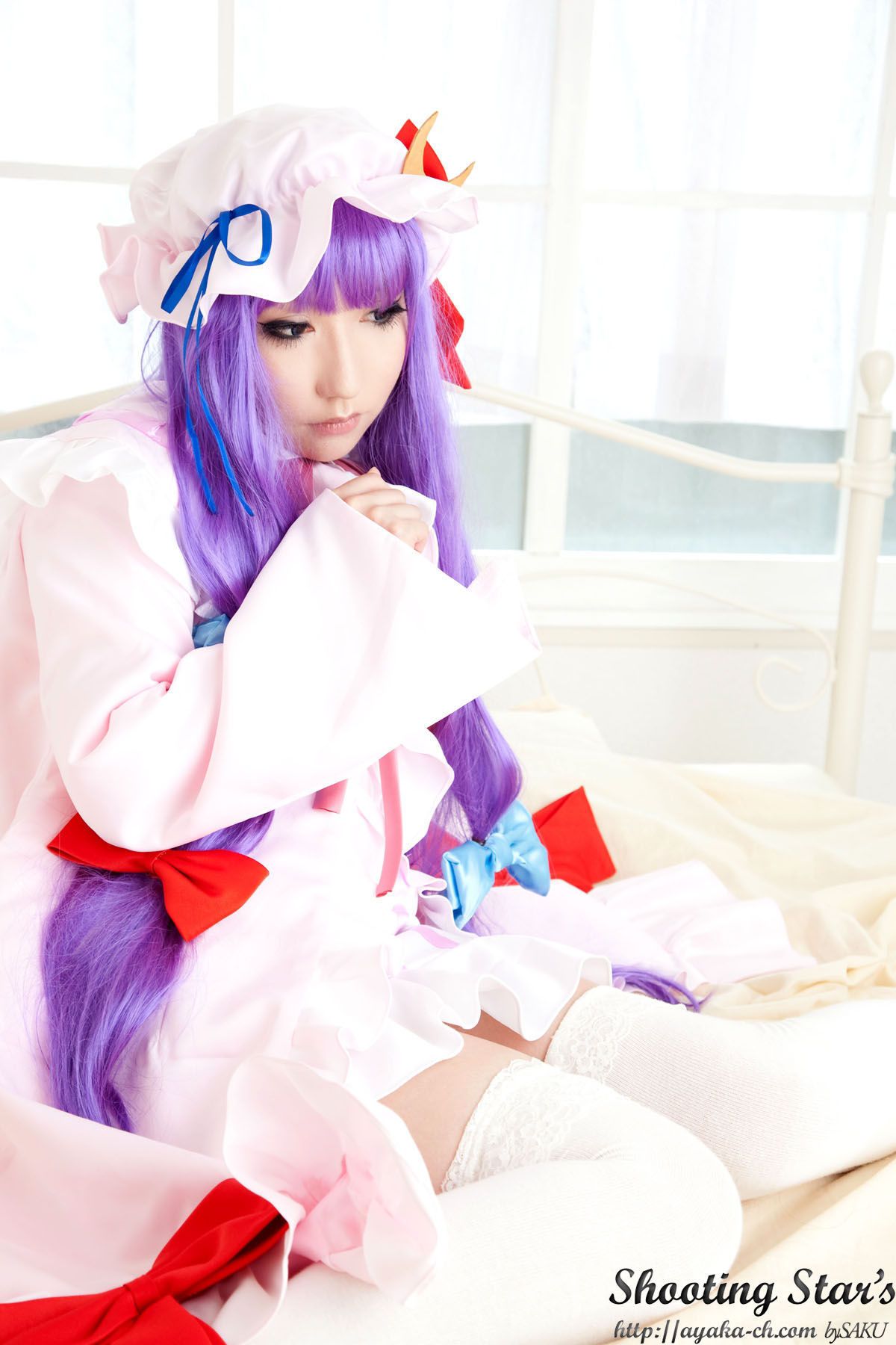 绫香サク (Saku サク Saku Ayaka) 《東方Project》Izayoi Sakuya + Patchouli Knowledge [Shooting Star s]