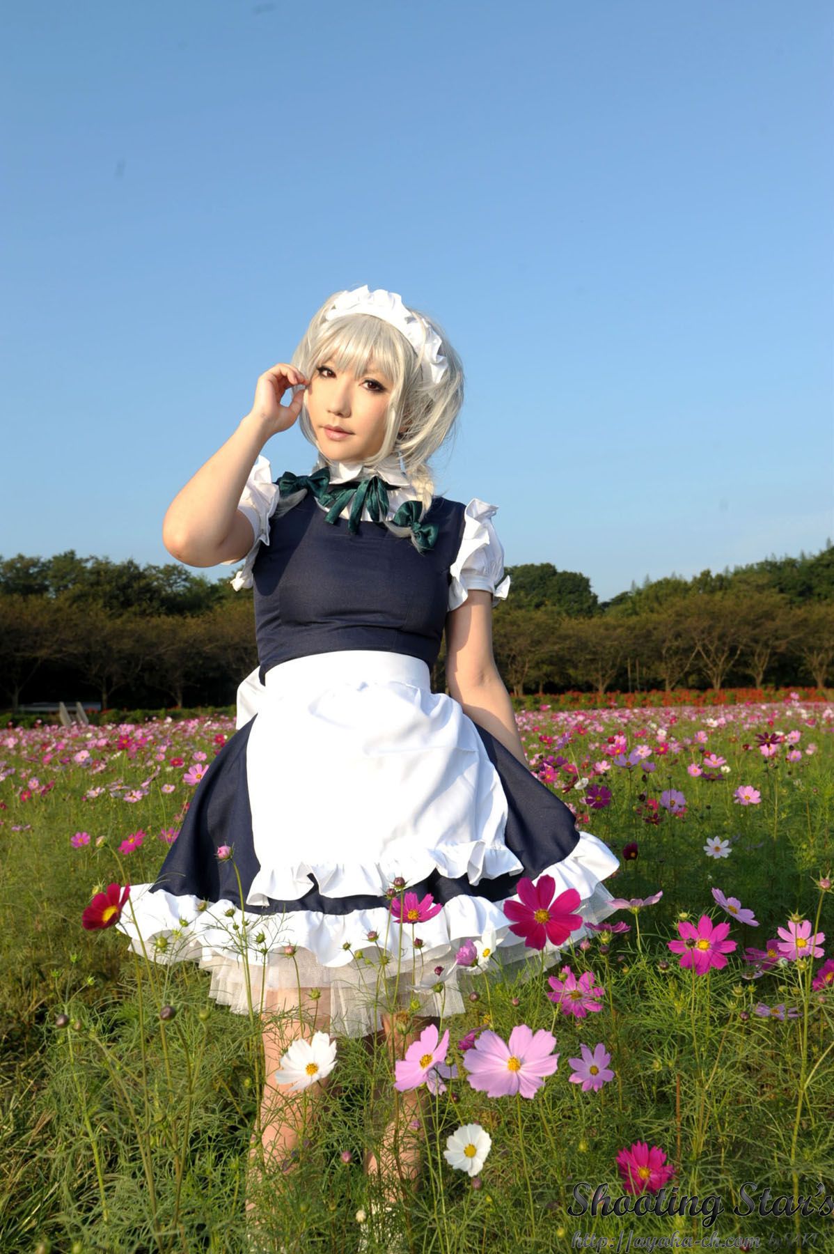 绫香サク (Saku サク Saku Ayaka) 《東方Project》Izayoi Sakuya + Patchouli Knowledge [Shooting Star s]