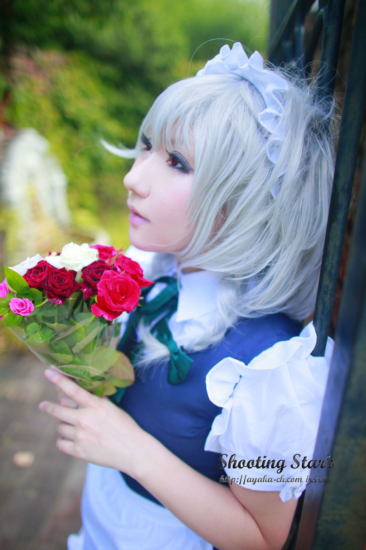 绫香サク (Saku サク Saku Ayaka) 《東方Project》Izayoi Sakuya + Patchouli Knowledge [Shooting Star s]