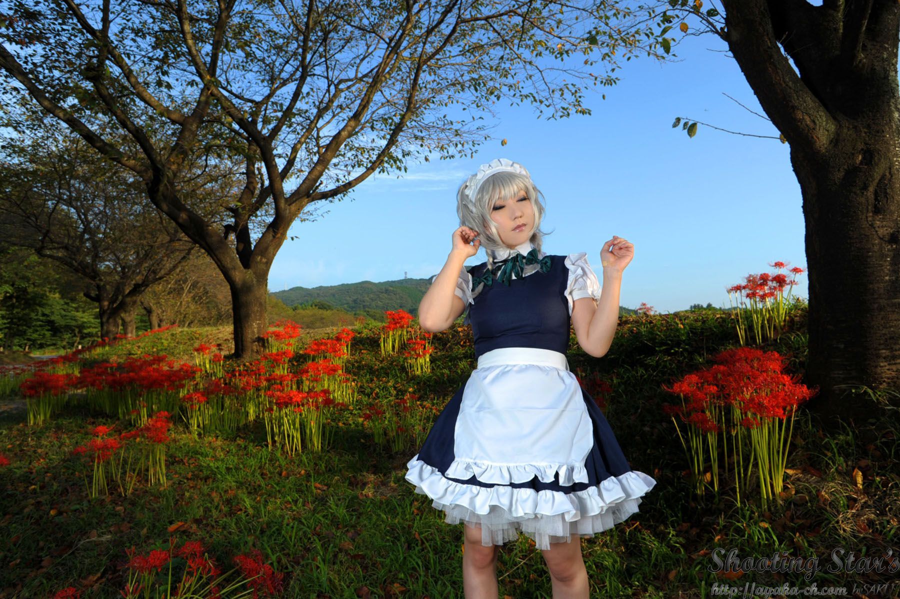 绫香サク (Saku サク Saku Ayaka) 《東方Project》Izayoi Sakuya + Patchouli Knowledge [Shooting Star s]