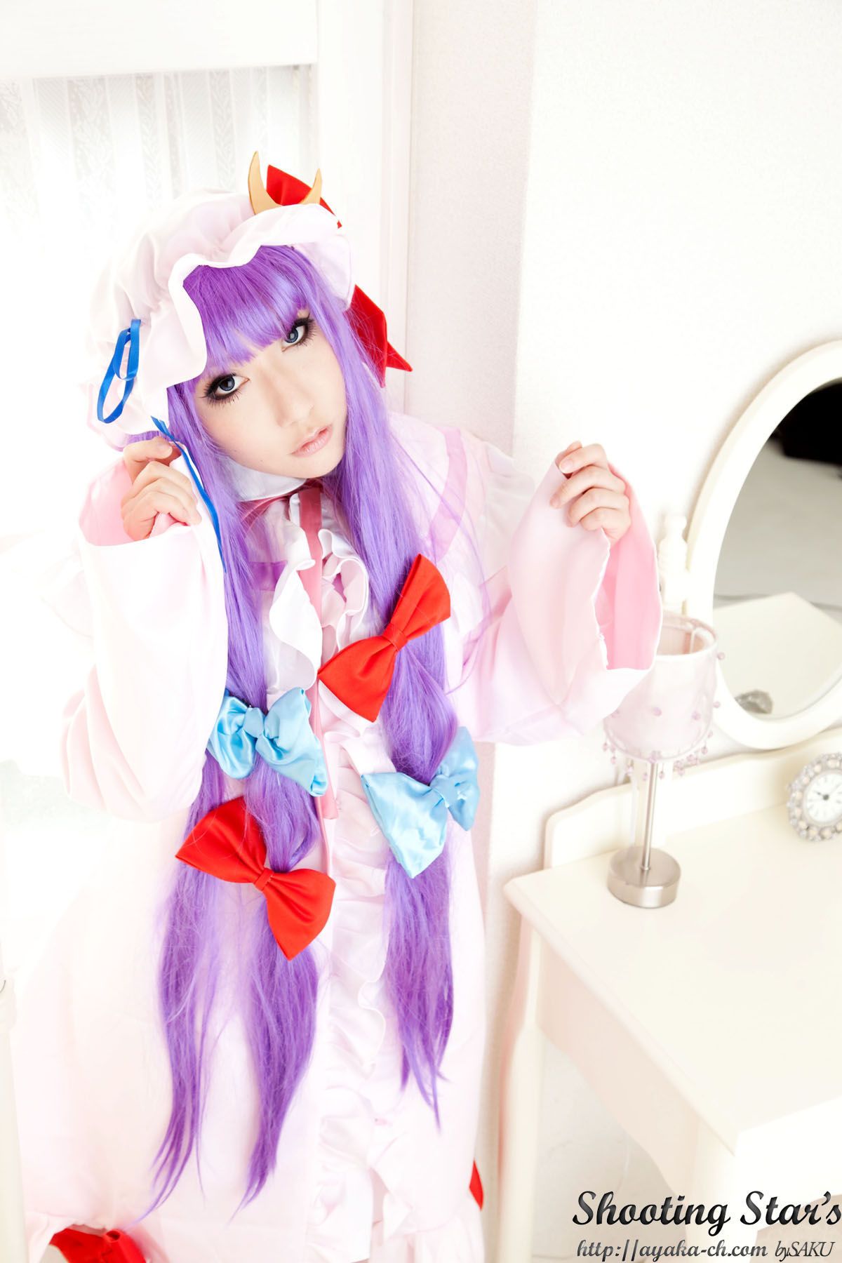 绫香サク (Saku サク Saku Ayaka) 《東方Project》Izayoi Sakuya + Patchouli Knowledge [Shooting Star s]