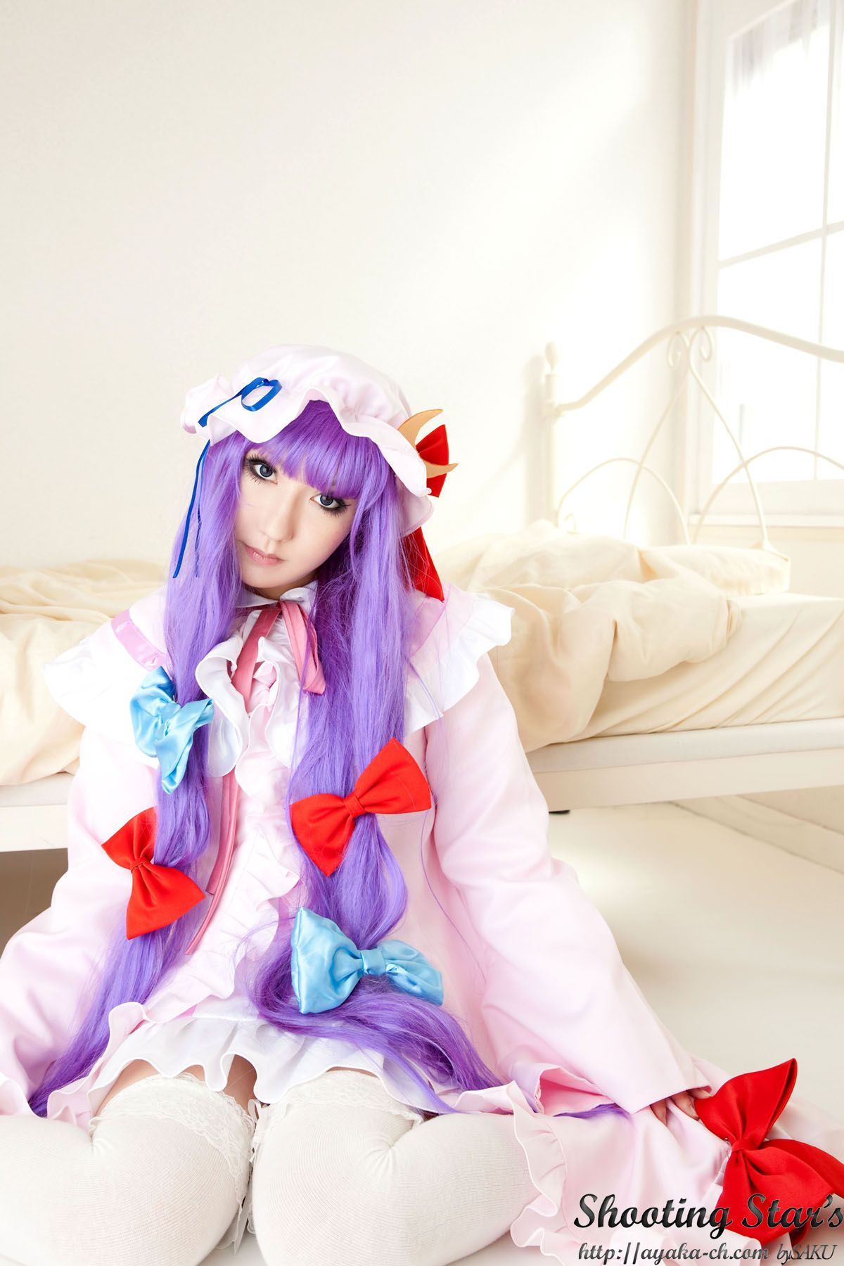 绫香サク (Saku サク Saku Ayaka) 《東方Project》Izayoi Sakuya + Patchouli Knowledge [Shooting Star s]