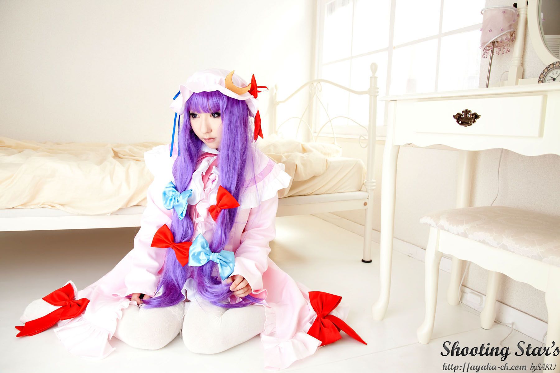 绫香サク (Saku サク Saku Ayaka) 《東方Project》Izayoi Sakuya + Patchouli Knowledge [Shooting Star s]