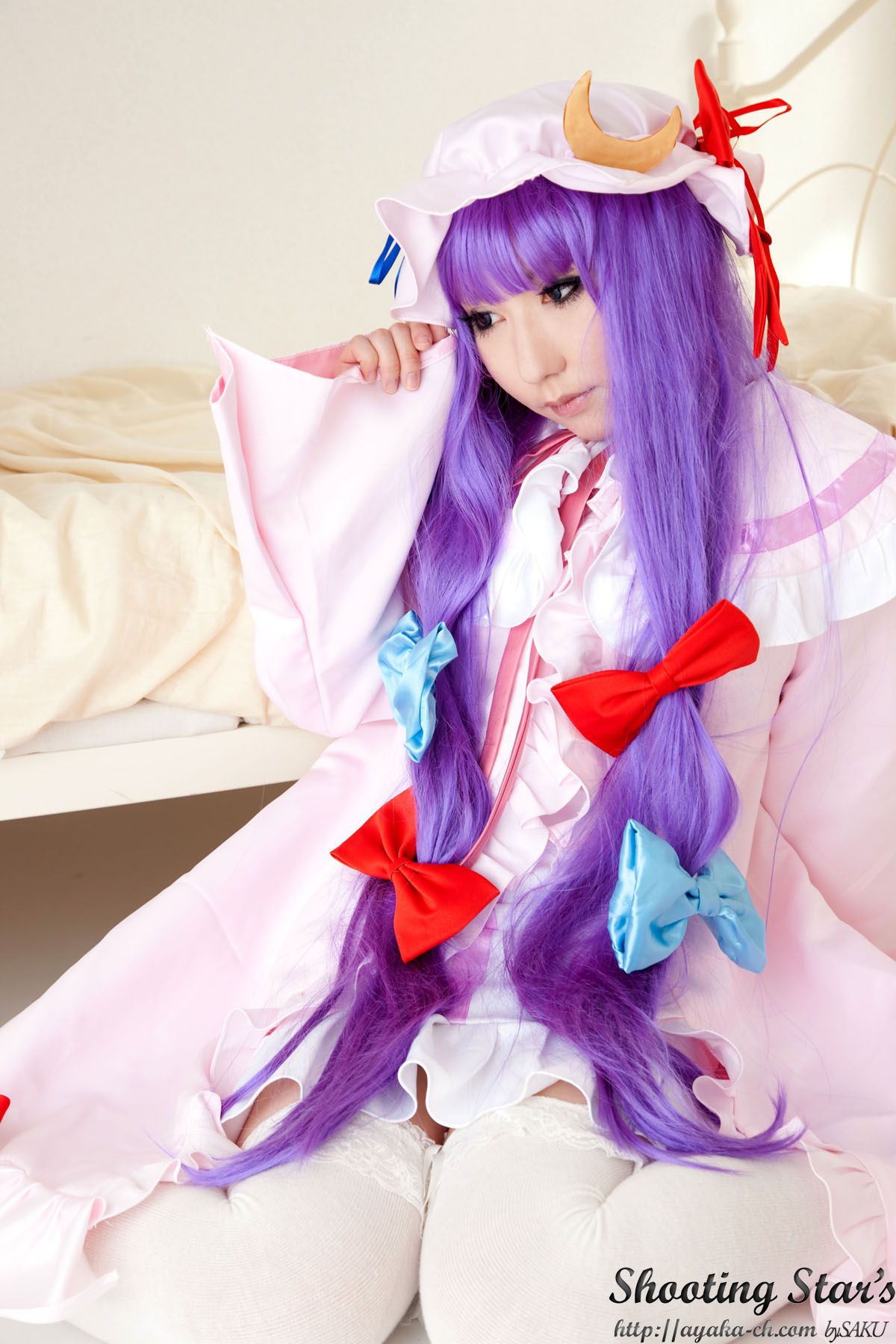 绫香サク (Saku サク Saku Ayaka) 《東方Project》Izayoi Sakuya + Patchouli Knowledge [Shooting Star s]