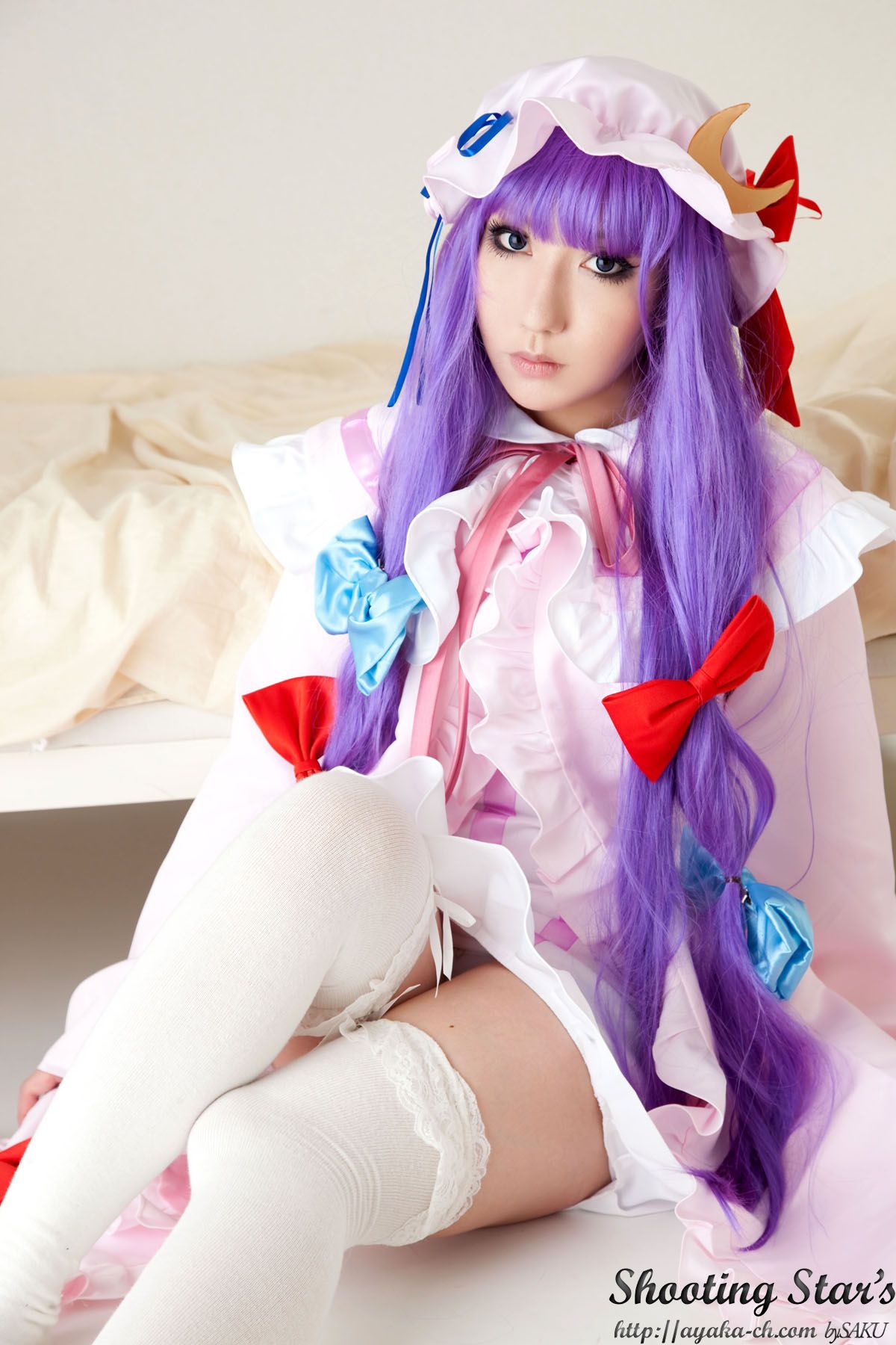 绫香サク (Saku サク Saku Ayaka) 《東方Project》Izayoi Sakuya + Patchouli Knowledge [Shooting Star s]