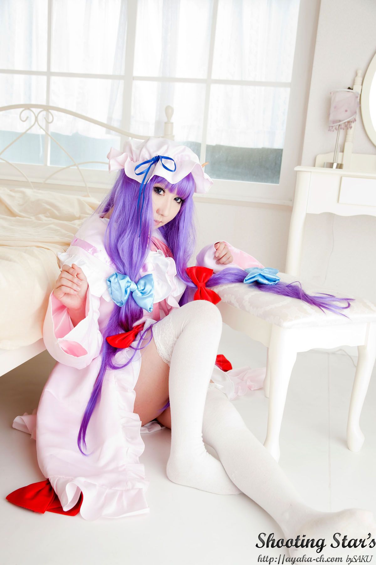 绫香サク (Saku サク Saku Ayaka) 《東方Project》Izayoi Sakuya + Patchouli Knowledge [Shooting Star s]