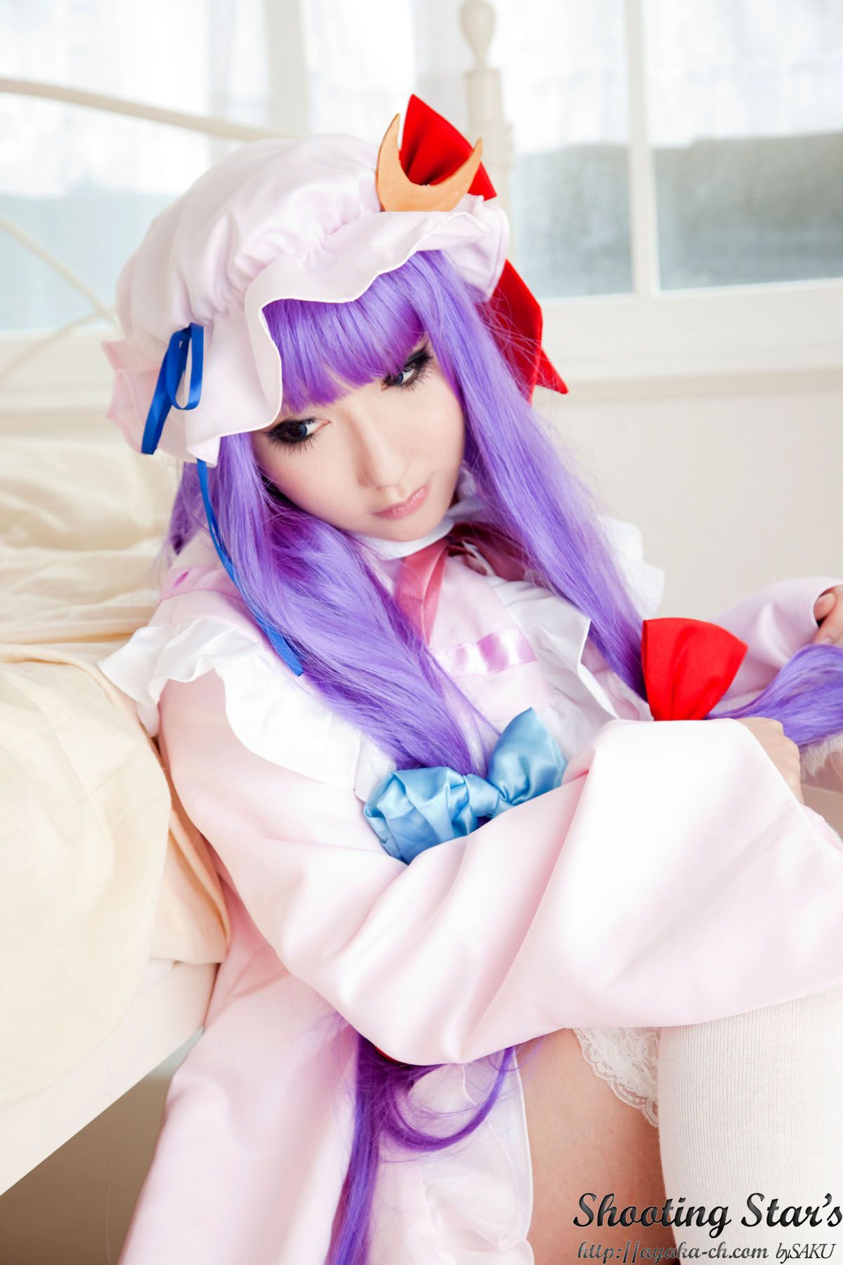 绫香サク (Saku サク Saku Ayaka) 《東方Project》Izayoi Sakuya + Patchouli Knowledge [Shooting Star s]