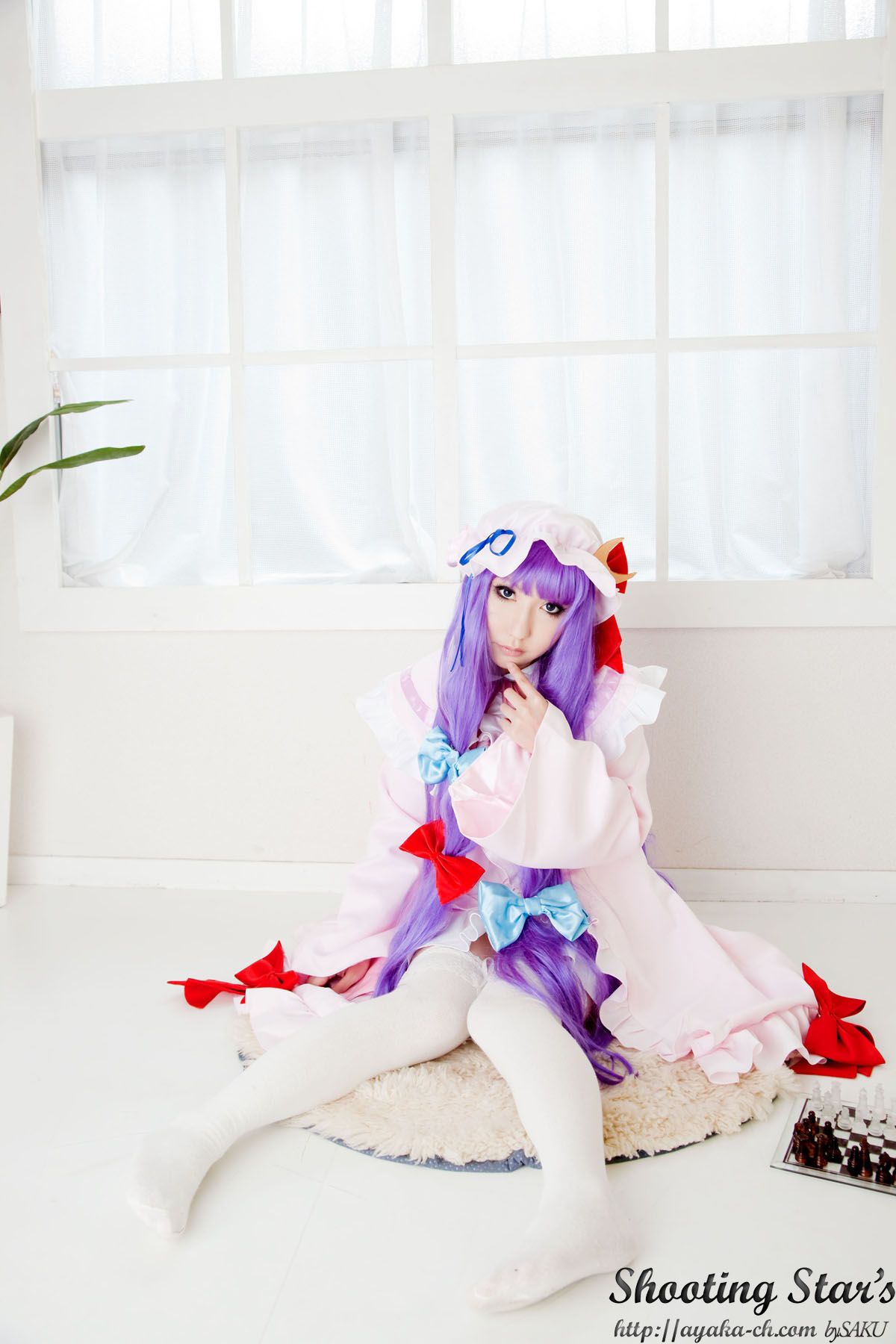 绫香サク (Saku サク Saku Ayaka) 《東方Project》Izayoi Sakuya + Patchouli Knowledge [Shooting Star s]
