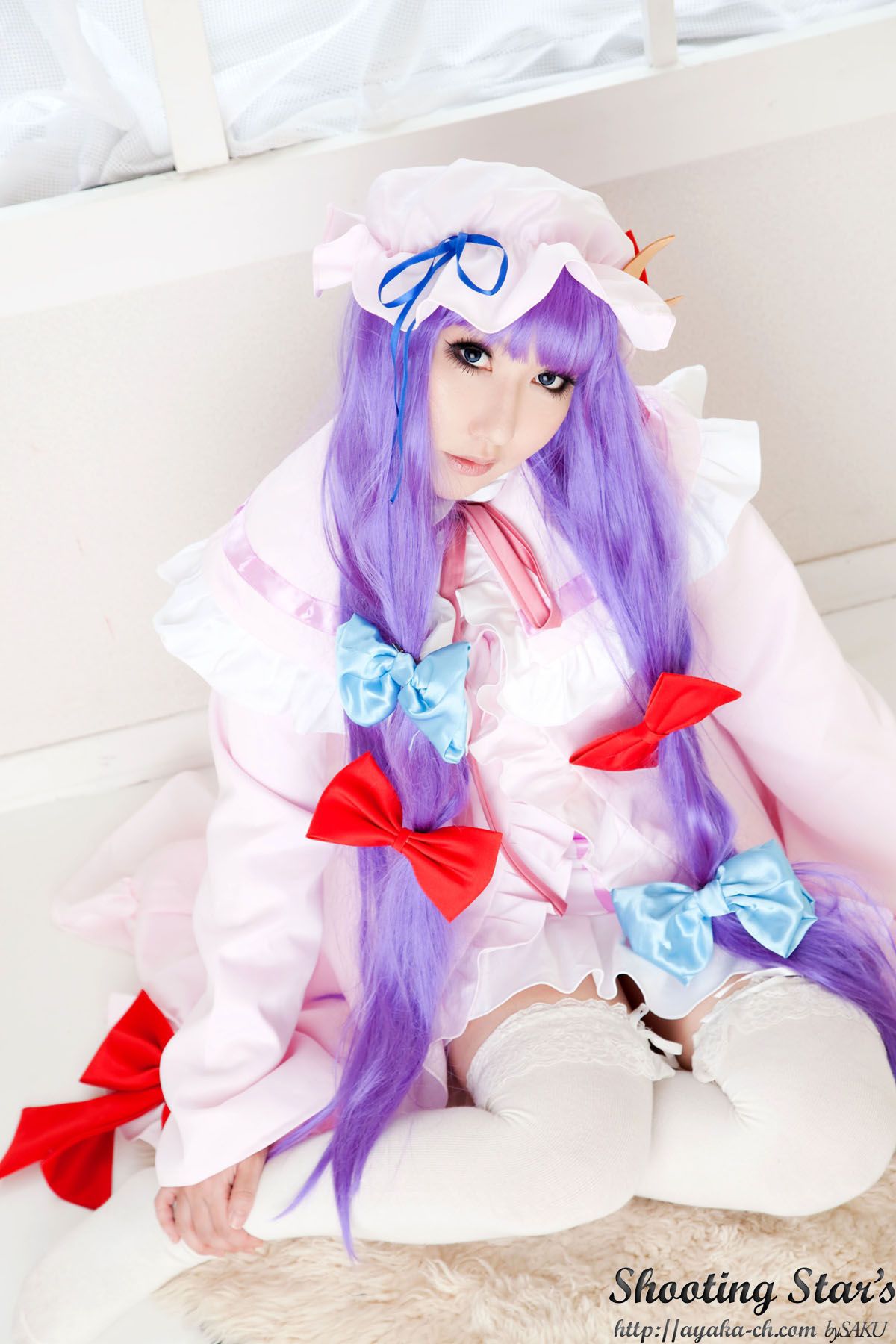 绫香サク (Saku サク Saku Ayaka) 《東方Project》Izayoi Sakuya + Patchouli Knowledge [Shooting Star s]