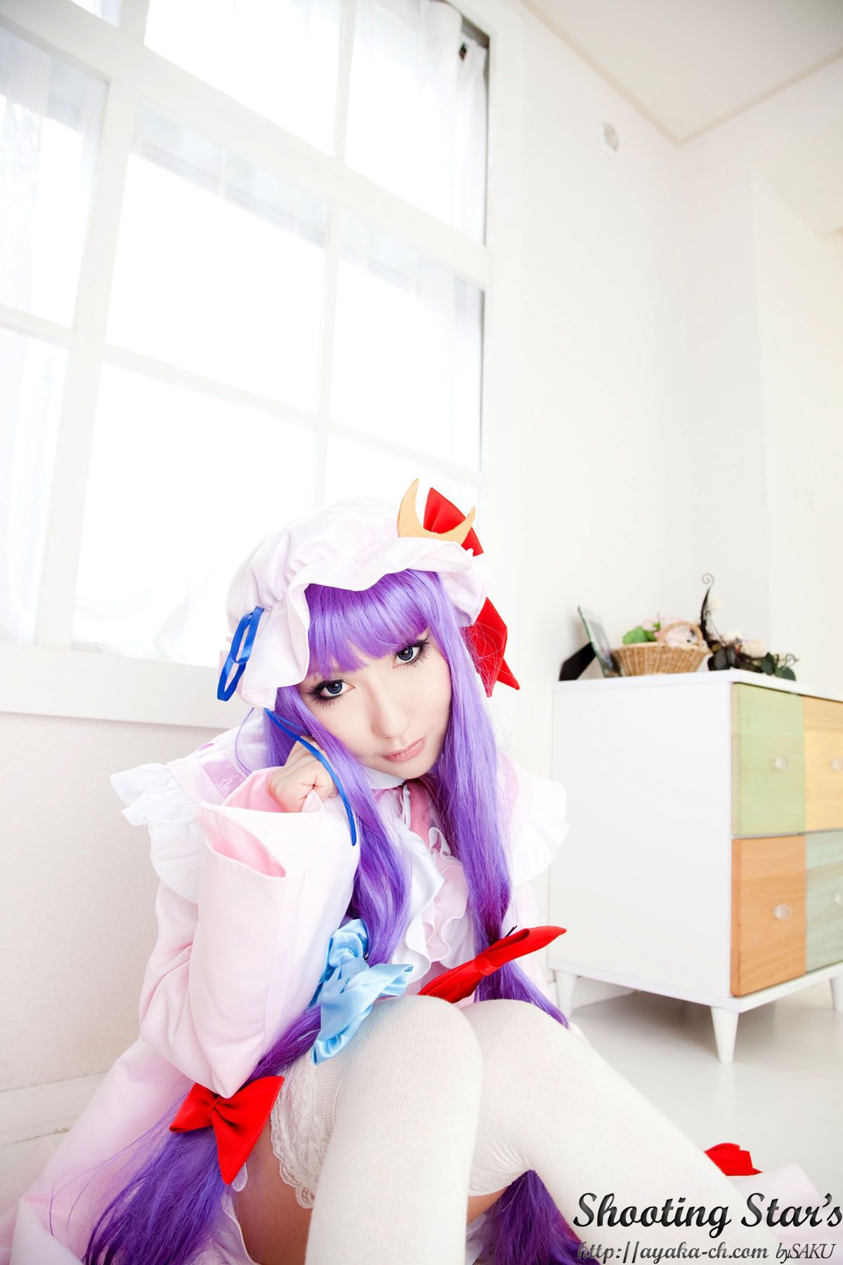 绫香サク (Saku サク Saku Ayaka) 《東方Project》Izayoi Sakuya + Patchouli Knowledge [Shooting Star s]