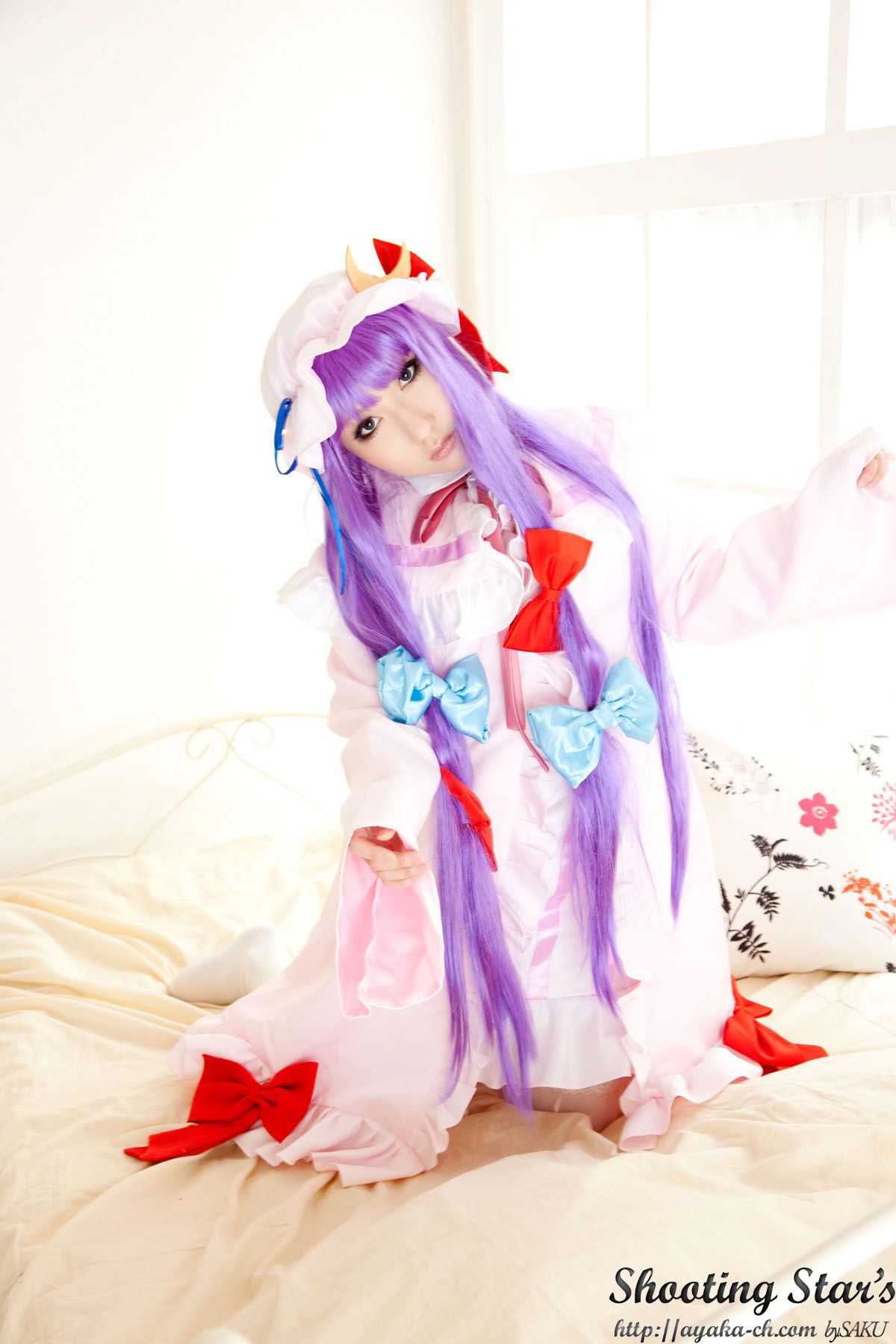 绫香サク (Saku サク Saku Ayaka) 《東方Project》Izayoi Sakuya + Patchouli Knowledge [Shooting Star s]
