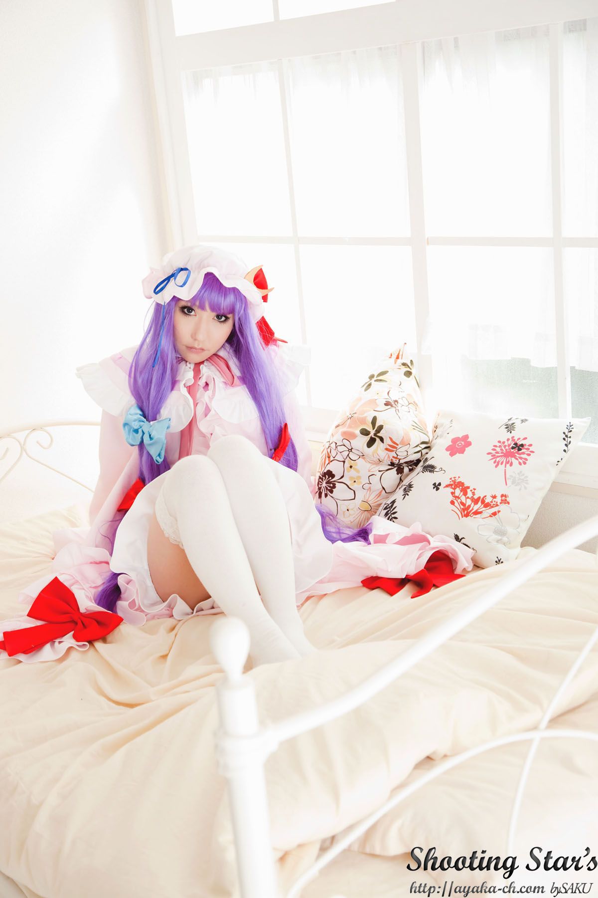 绫香サク (Saku サク Saku Ayaka) 《東方Project》Izayoi Sakuya + Patchouli Knowledge [Shooting Star s]