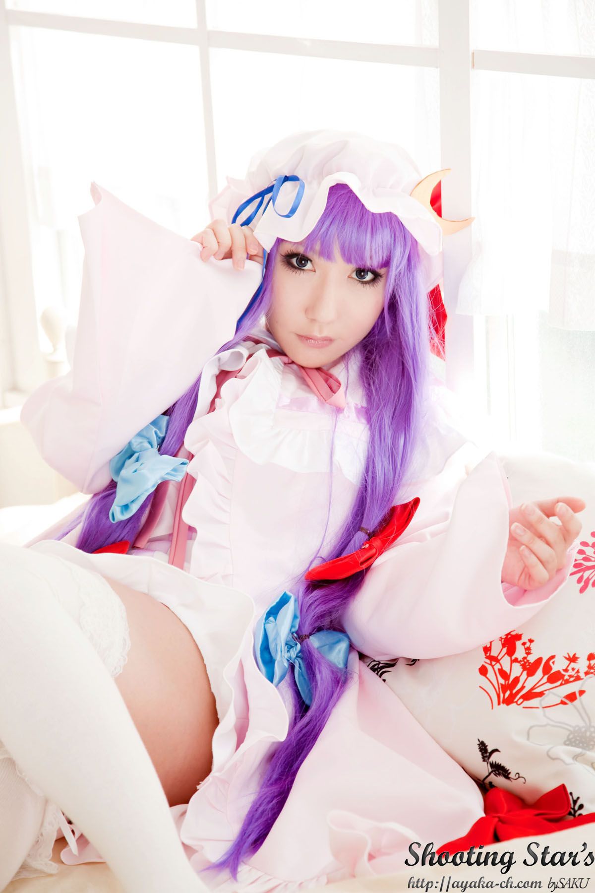 绫香サク (Saku サク Saku Ayaka) 《東方Project》Izayoi Sakuya + Patchouli Knowledge [Shooting Star s]