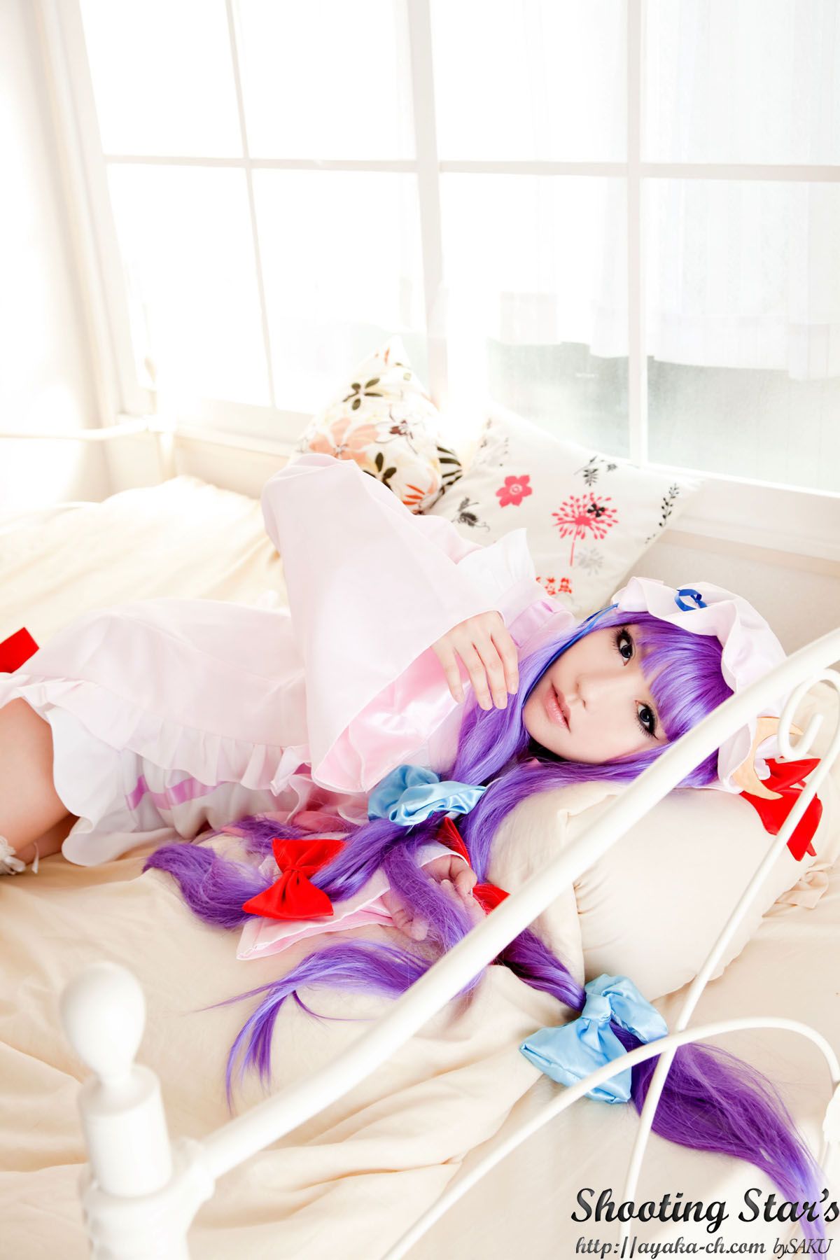绫香サク (Saku サク Saku Ayaka) 《東方Project》Izayoi Sakuya + Patchouli Knowledge [Shooting Star s]