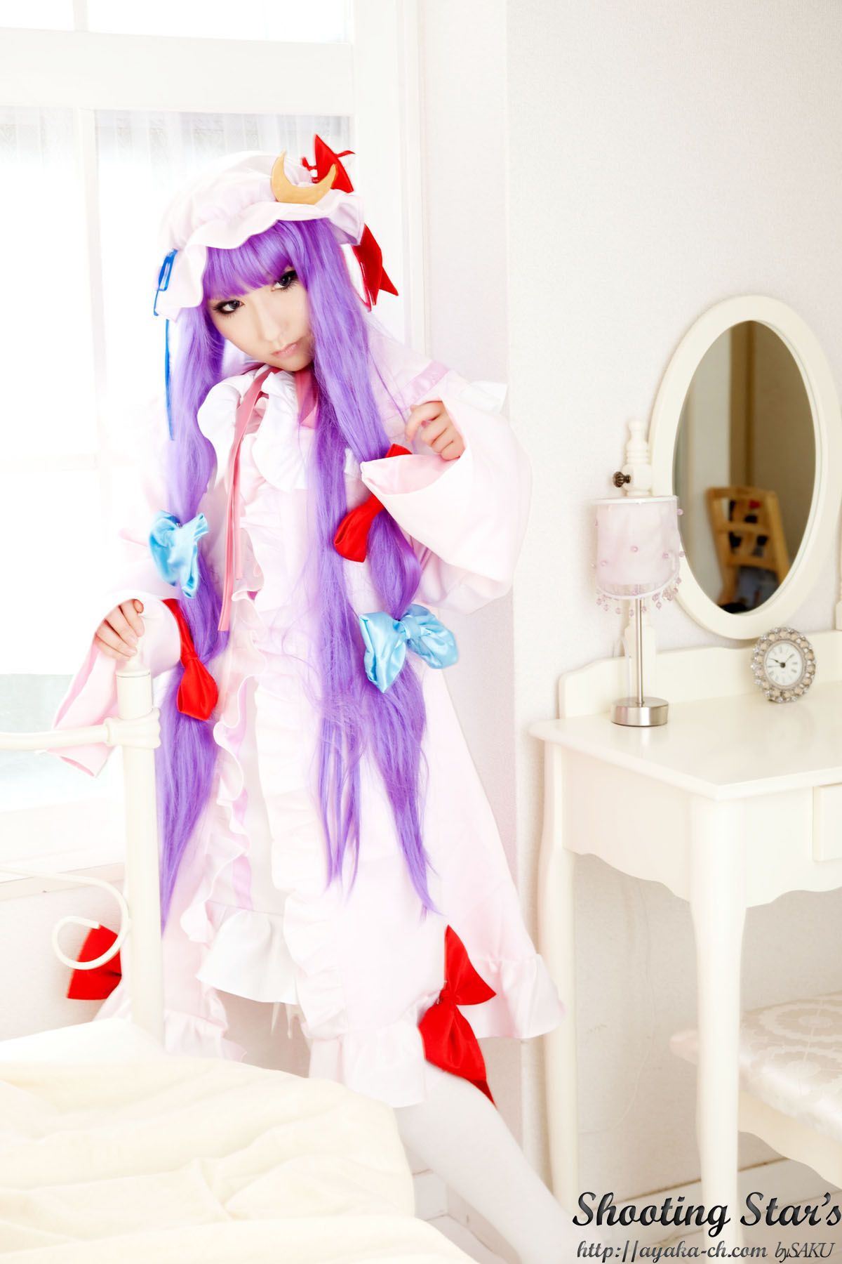绫香サク (Saku サク Saku Ayaka) 《東方Project》Izayoi Sakuya + Patchouli Knowledge [Shooting Star s]