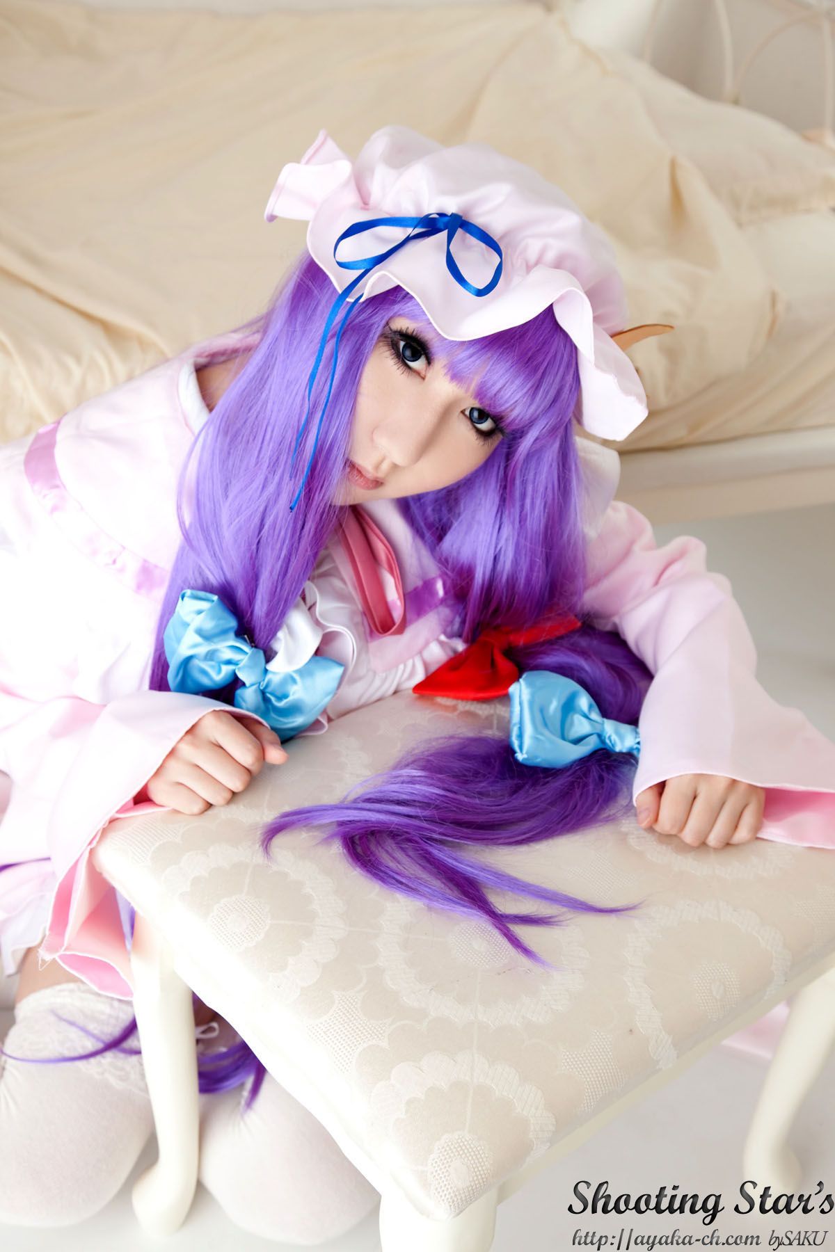 绫香サク (Saku サク Saku Ayaka) 《東方Project》Izayoi Sakuya + Patchouli Knowledge [Shooting Star s]
