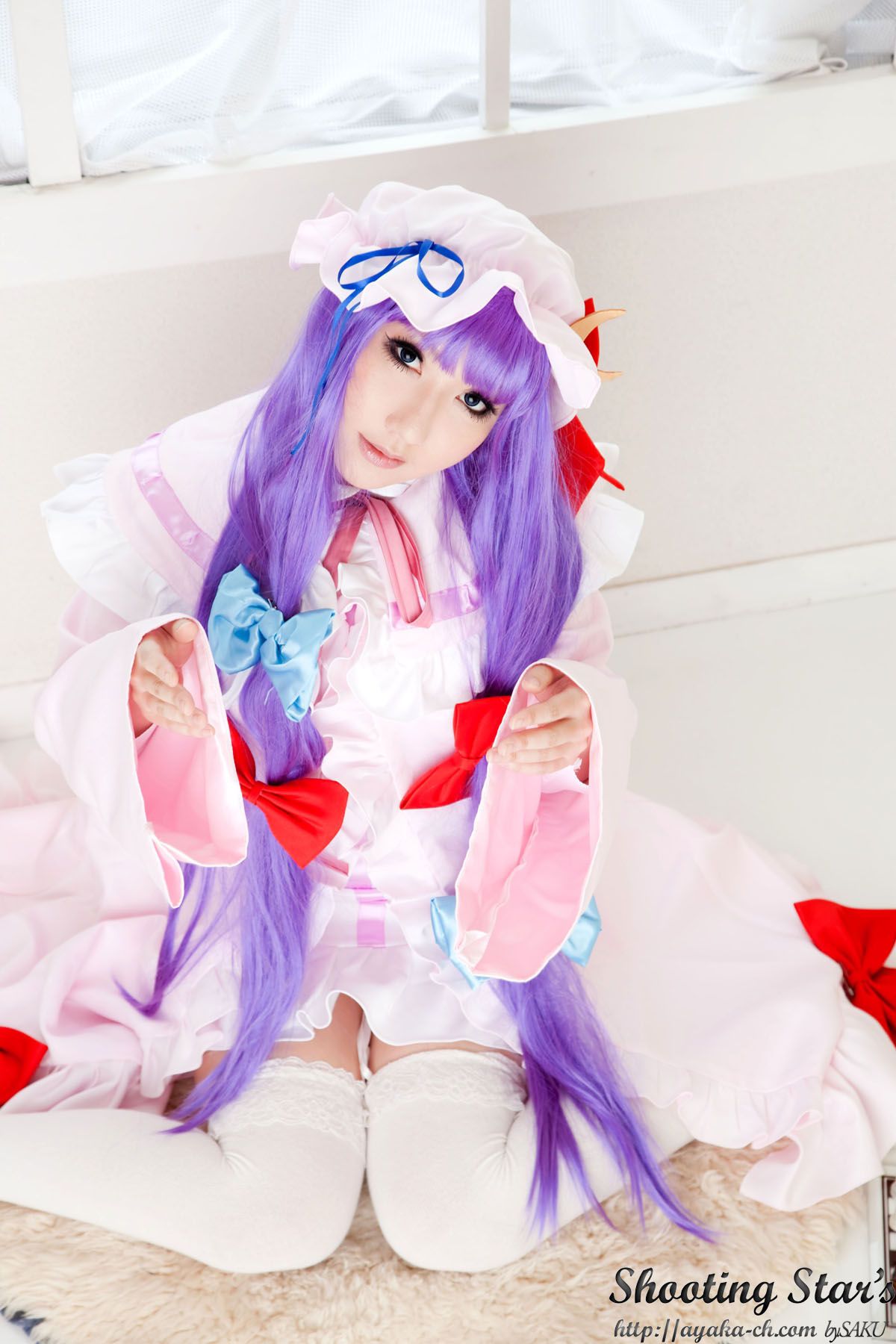 绫香サク (Saku サク Saku Ayaka) 《東方Project》Izayoi Sakuya + Patchouli Knowledge [Shooting Star s]