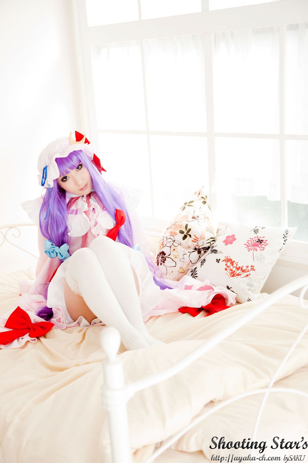 绫香サク (Saku サク Saku Ayaka) 《東方Project》Izayoi Sakuya + Patchouli Knowledge [Shooting Star s]