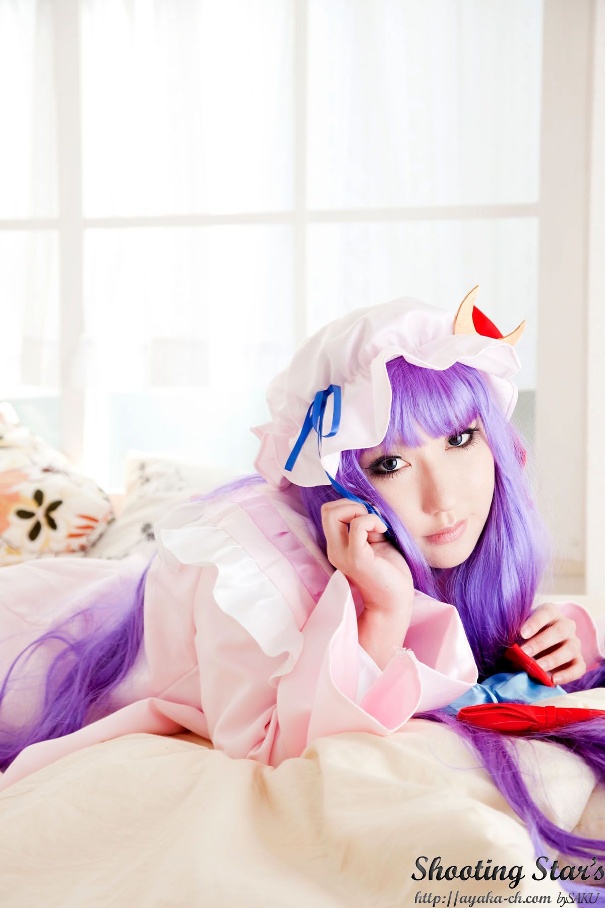 绫香サク (Saku サク Saku Ayaka) 《東方Project》Izayoi Sakuya + Patchouli Knowledge [Shooting Star s]