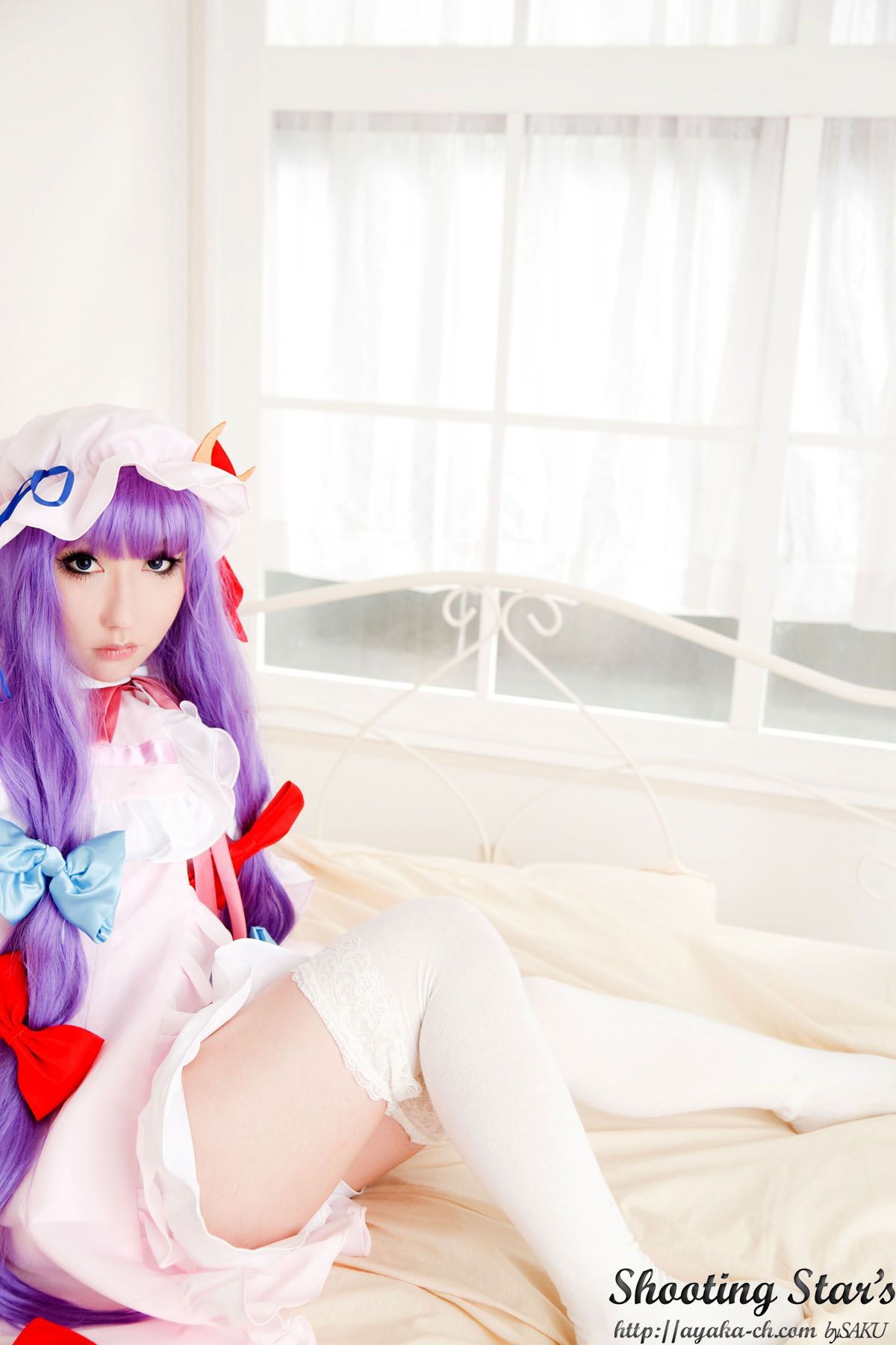 绫香サク (Saku サク Saku Ayaka) 《東方Project》Izayoi Sakuya + Patchouli Knowledge [Shooting Star s]