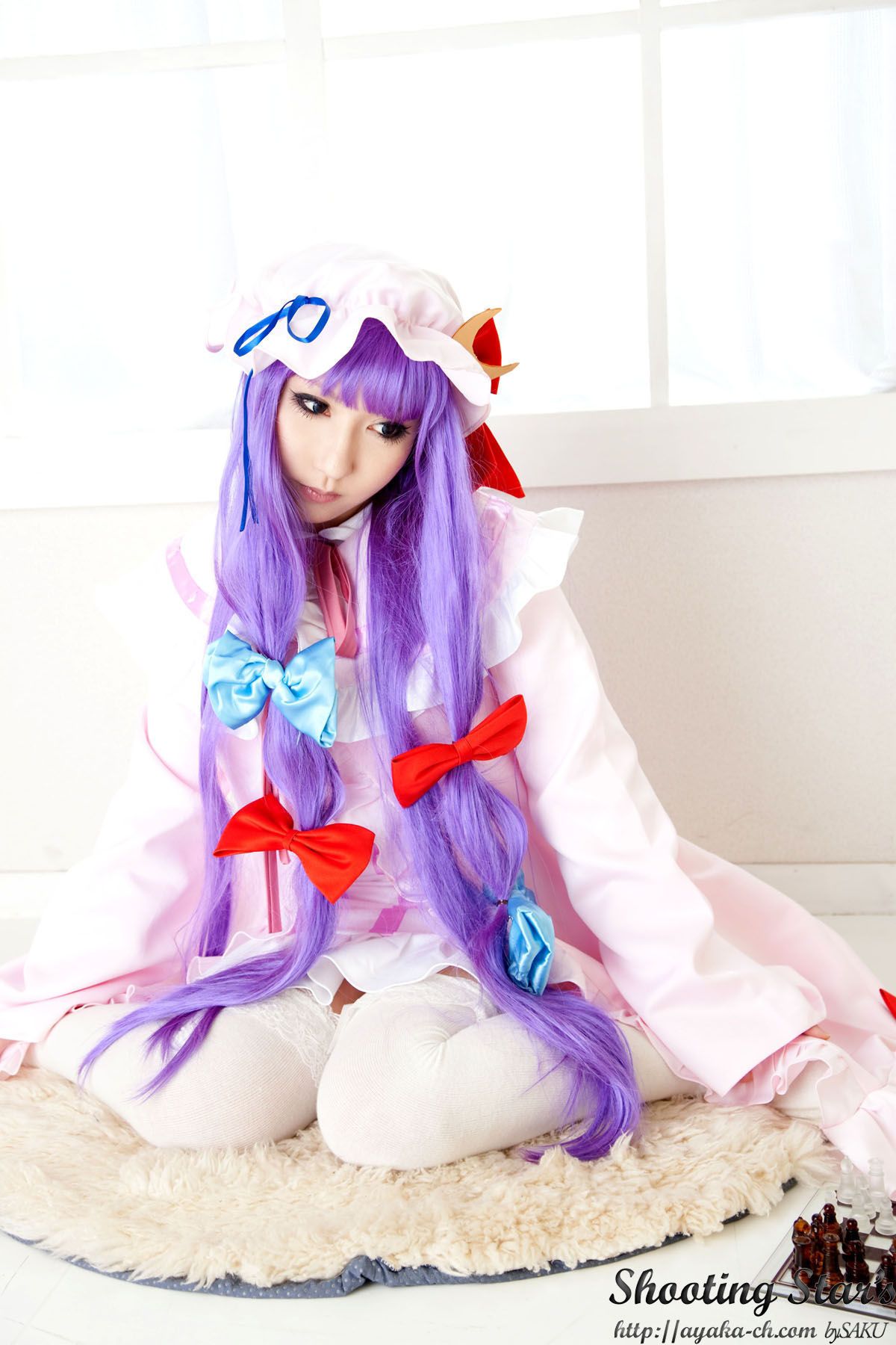 绫香サク (Saku サク Saku Ayaka) 《東方Project》Izayoi Sakuya + Patchouli Knowledge [Shooting Star s]