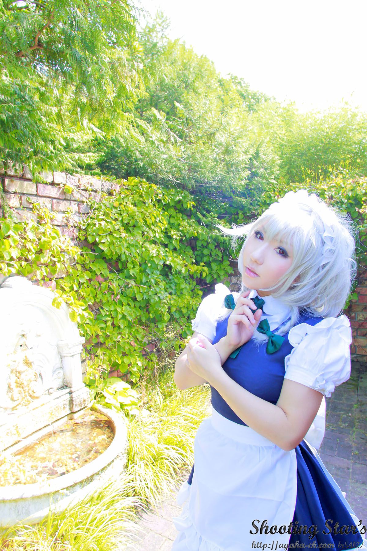 绫香サク (Saku サク Saku Ayaka) 《東方Project》Izayoi Sakuya + Patchouli Knowledge [Shooting Star s]