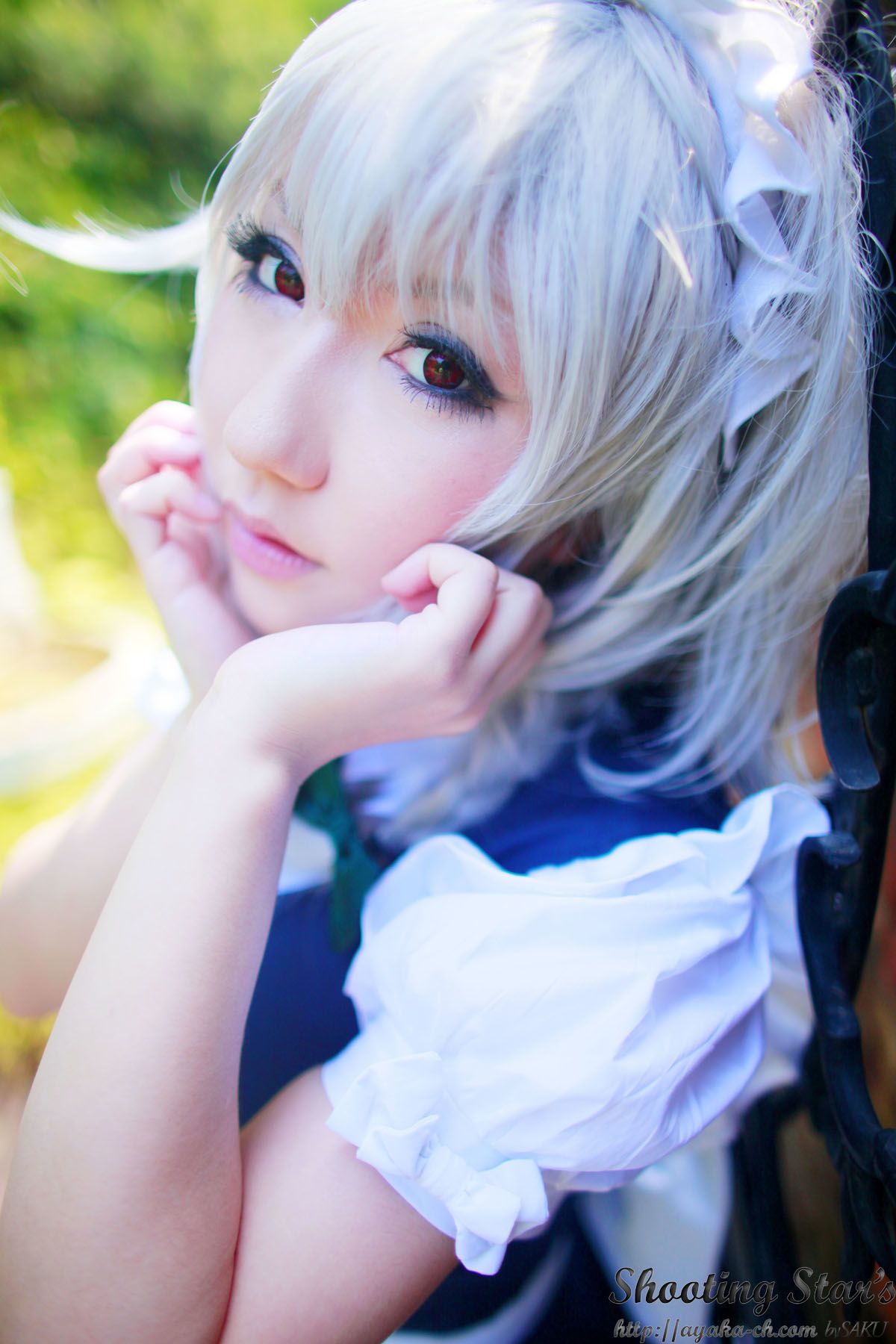 绫香サク (Saku サク Saku Ayaka) 《東方Project》Izayoi Sakuya + Patchouli Knowledge [Shooting Star s]