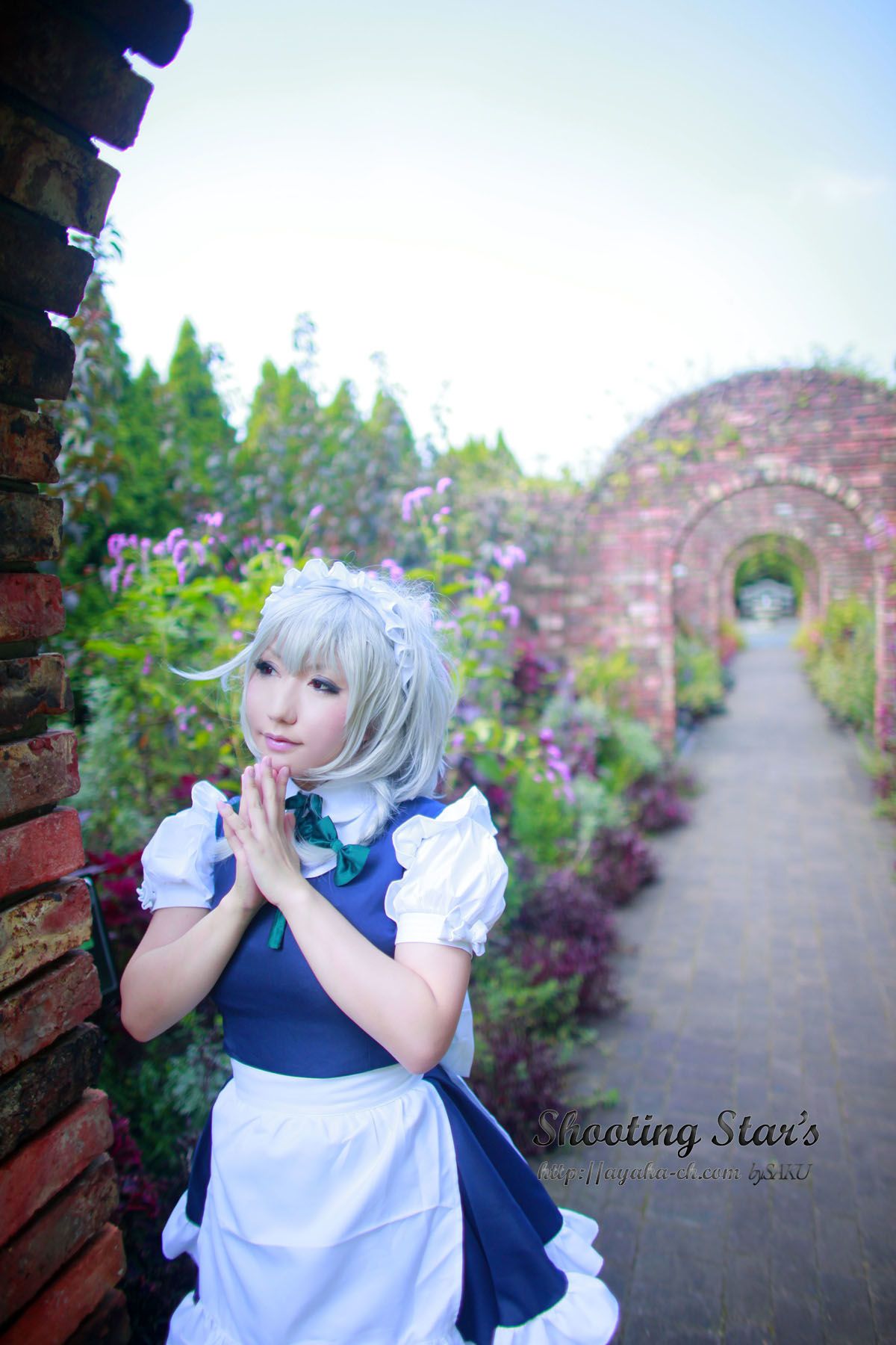 绫香サク (Saku サク Saku Ayaka) 《東方Project》Izayoi Sakuya + Patchouli Knowledge [Shooting Star s]