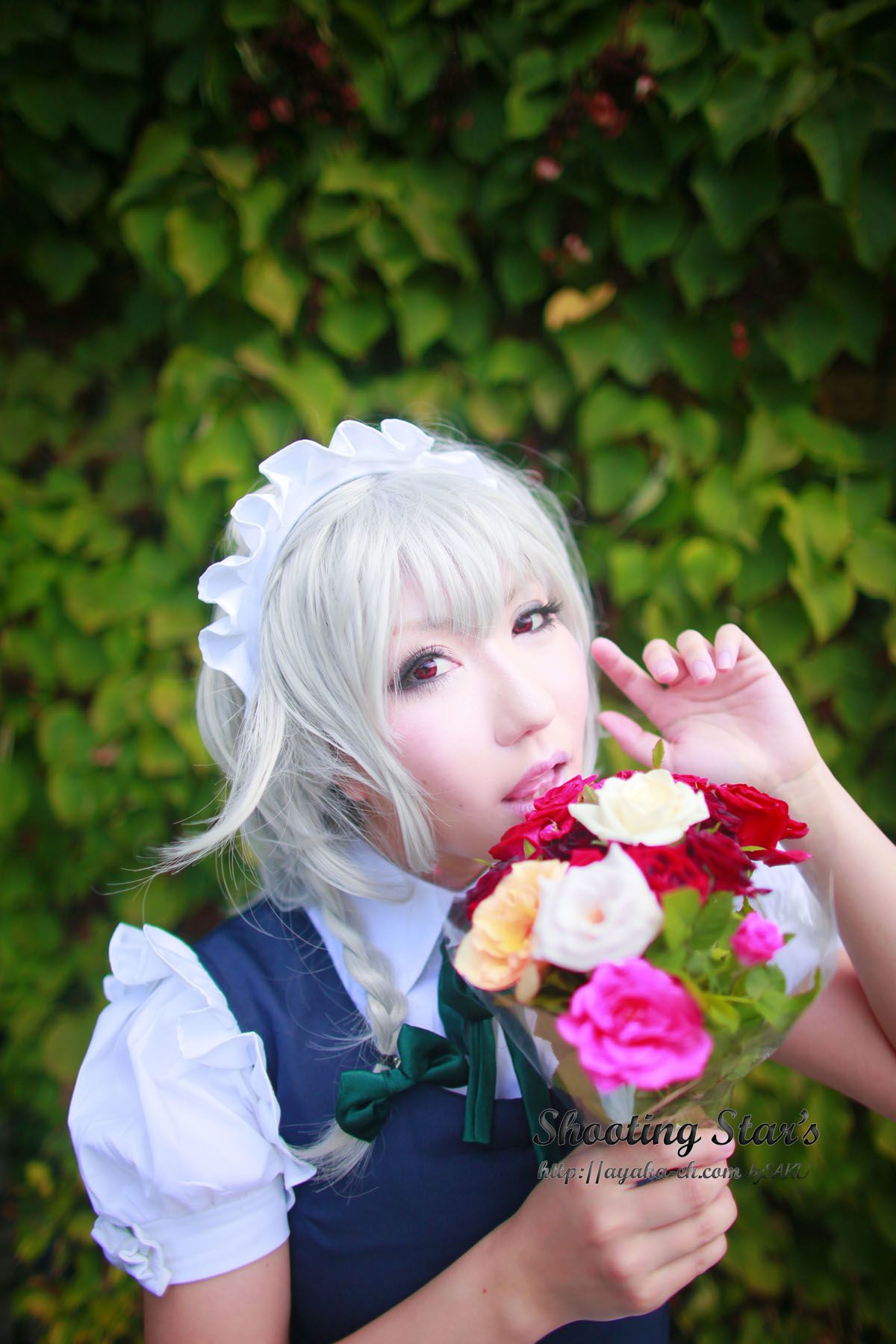 绫香サク (Saku サク Saku Ayaka) 《東方Project》Izayoi Sakuya + Patchouli Knowledge [Shooting Star s]