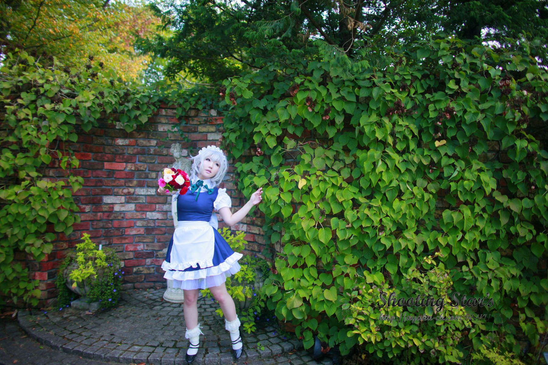绫香サク (Saku サク Saku Ayaka) 《東方Project》Izayoi Sakuya + Patchouli Knowledge [Shooting Star s]