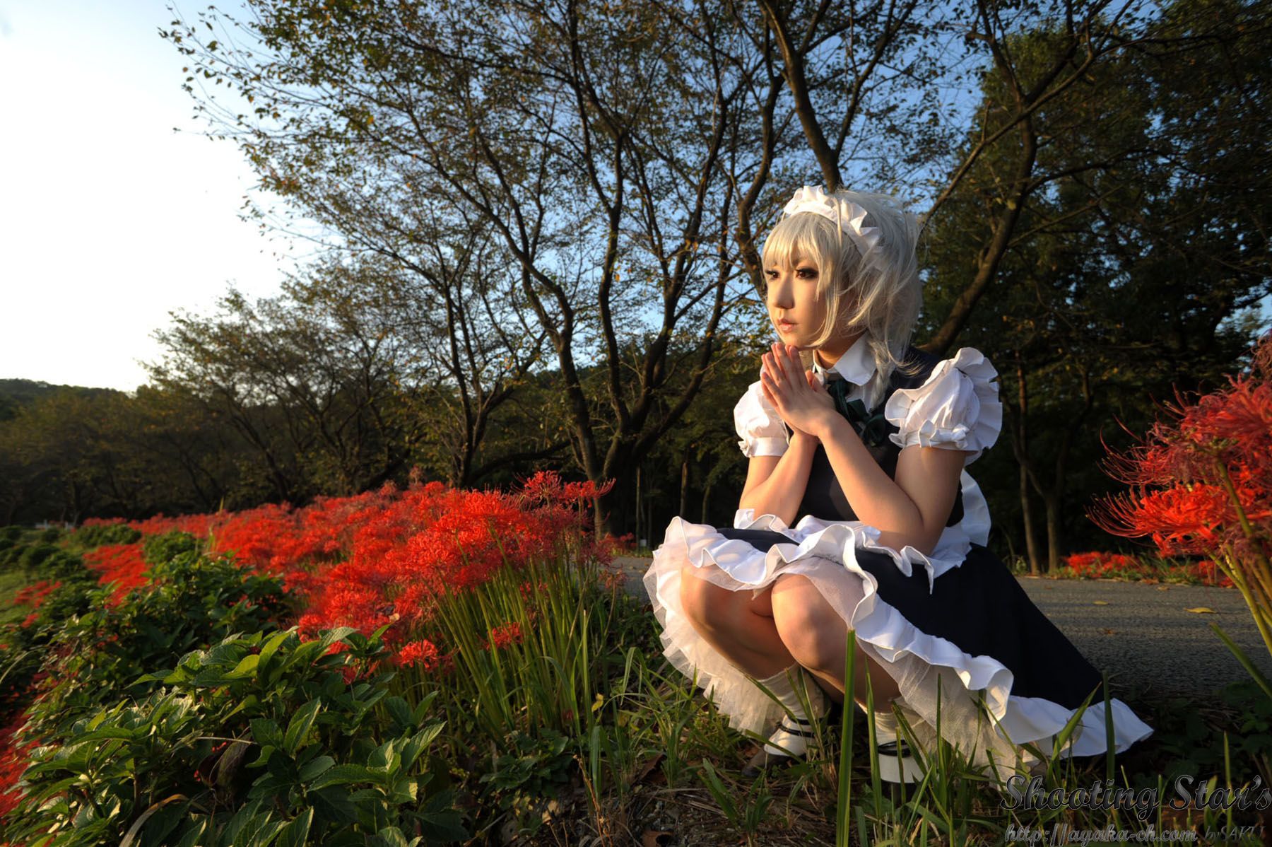 绫香サク (Saku サク Saku Ayaka) 《東方Project》Izayoi Sakuya + Patchouli Knowledge [Shooting Star s]