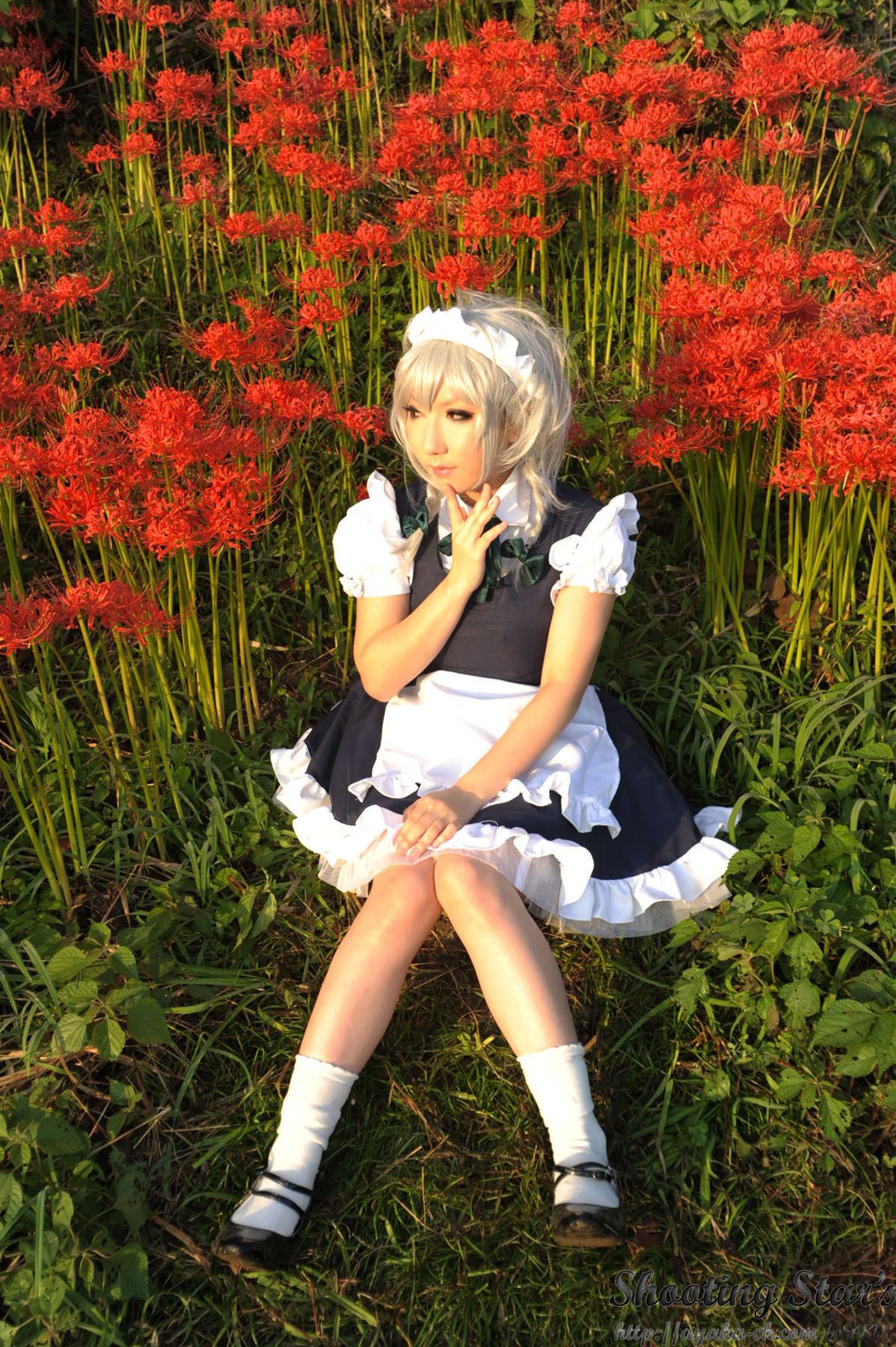 绫香サク (Saku サク Saku Ayaka) 《東方Project》Izayoi Sakuya + Patchouli Knowledge [Shooting Star s]