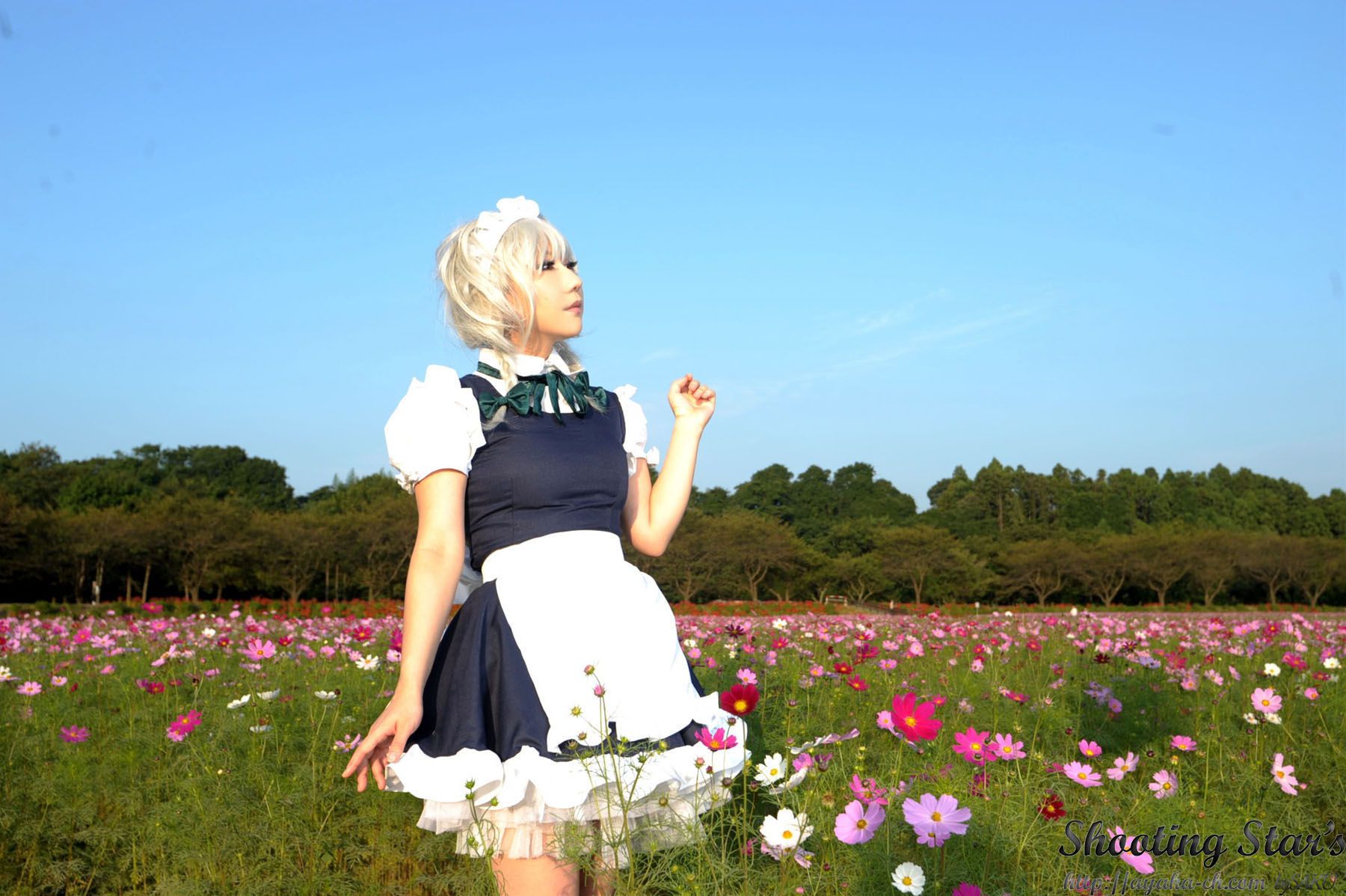 绫香サク (Saku サク Saku Ayaka) 《東方Project》Izayoi Sakuya + Patchouli Knowledge [Shooting Star s]