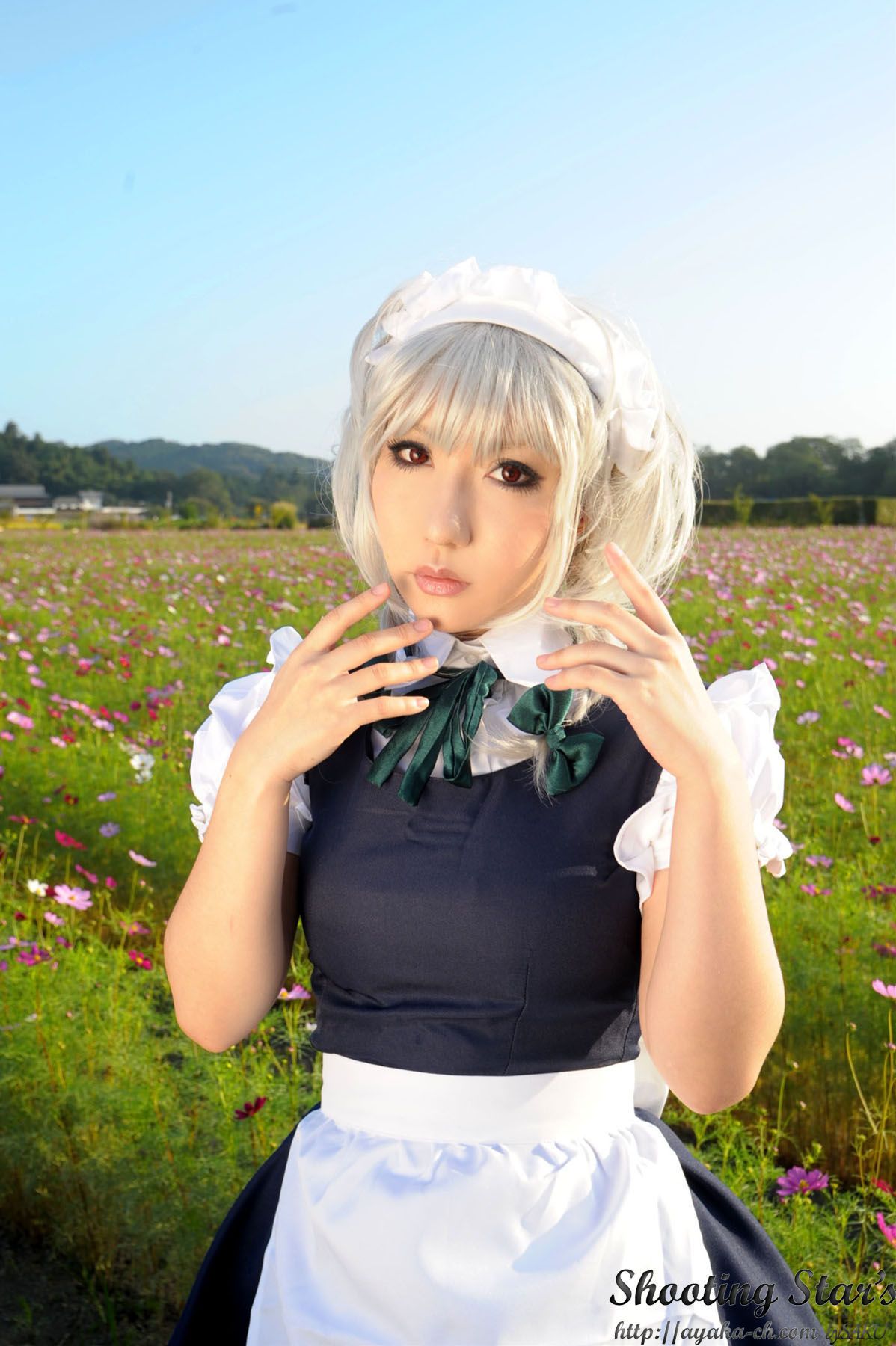 绫香サク (Saku サク Saku Ayaka) 《東方Project》Izayoi Sakuya + Patchouli Knowledge [Shooting Star s]
