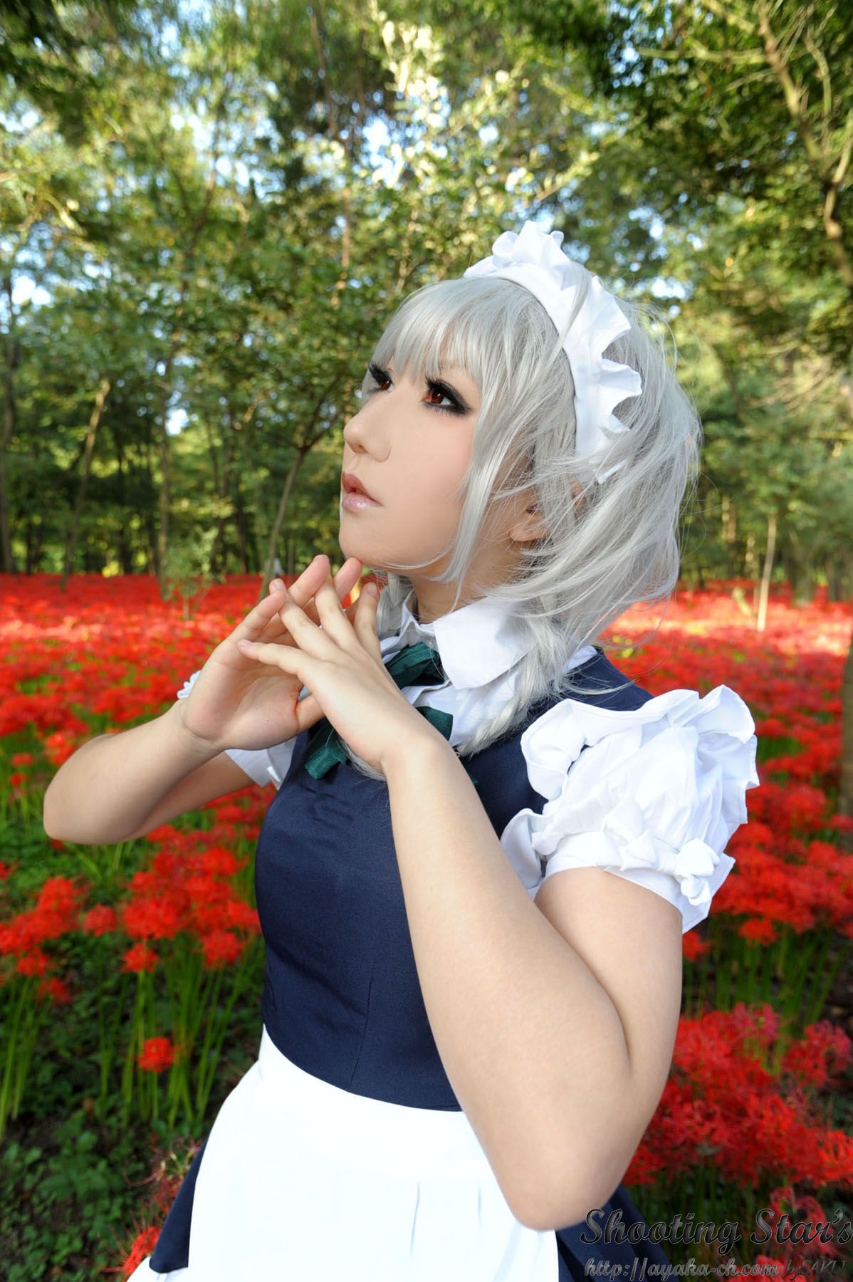 绫香サク (Saku サク Saku Ayaka) 《東方Project》Izayoi Sakuya + Patchouli Knowledge [Shooting Star s]