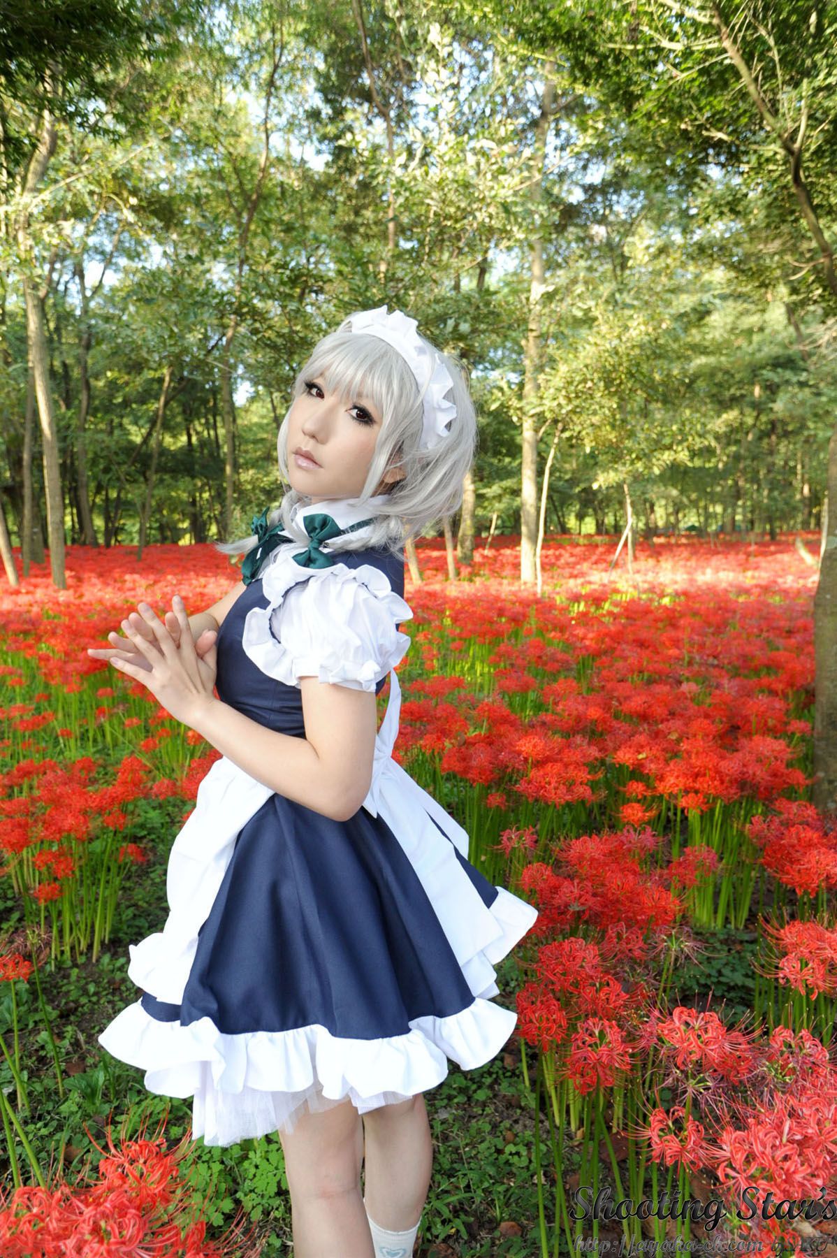 绫香サク (Saku サク Saku Ayaka) 《東方Project》Izayoi Sakuya + Patchouli Knowledge [Shooting Star s]