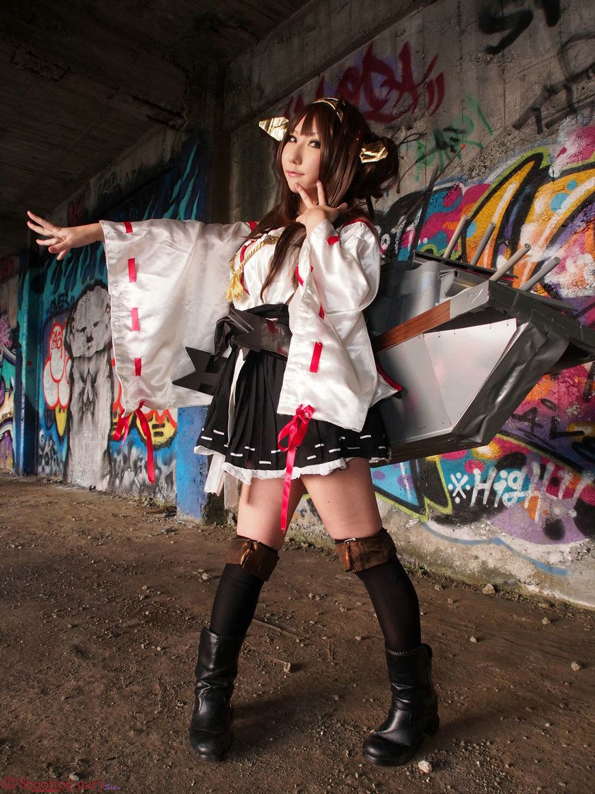 サク Saku Ayaka 《艦隊これくしょん》Kongou(金剛) 第三部
