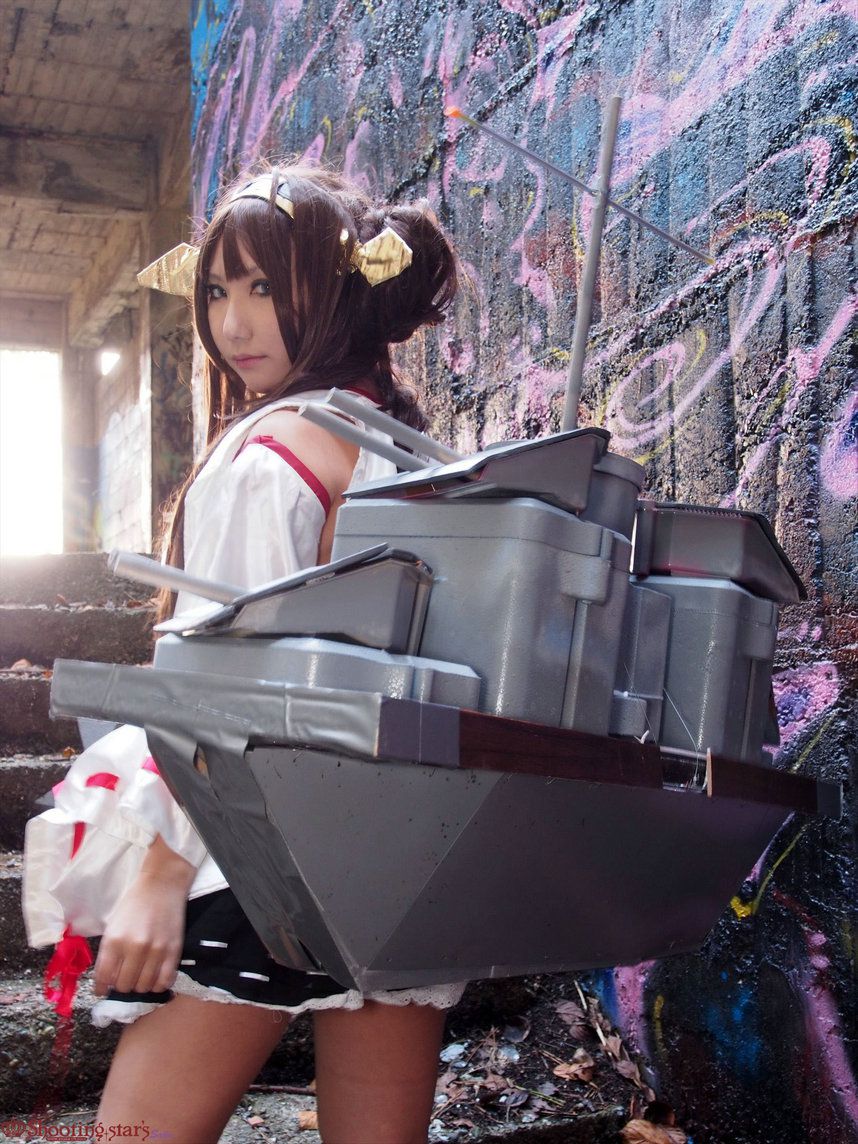 サク Saku Ayaka 《艦隊これくしょん》Kongou(金剛) 第三部