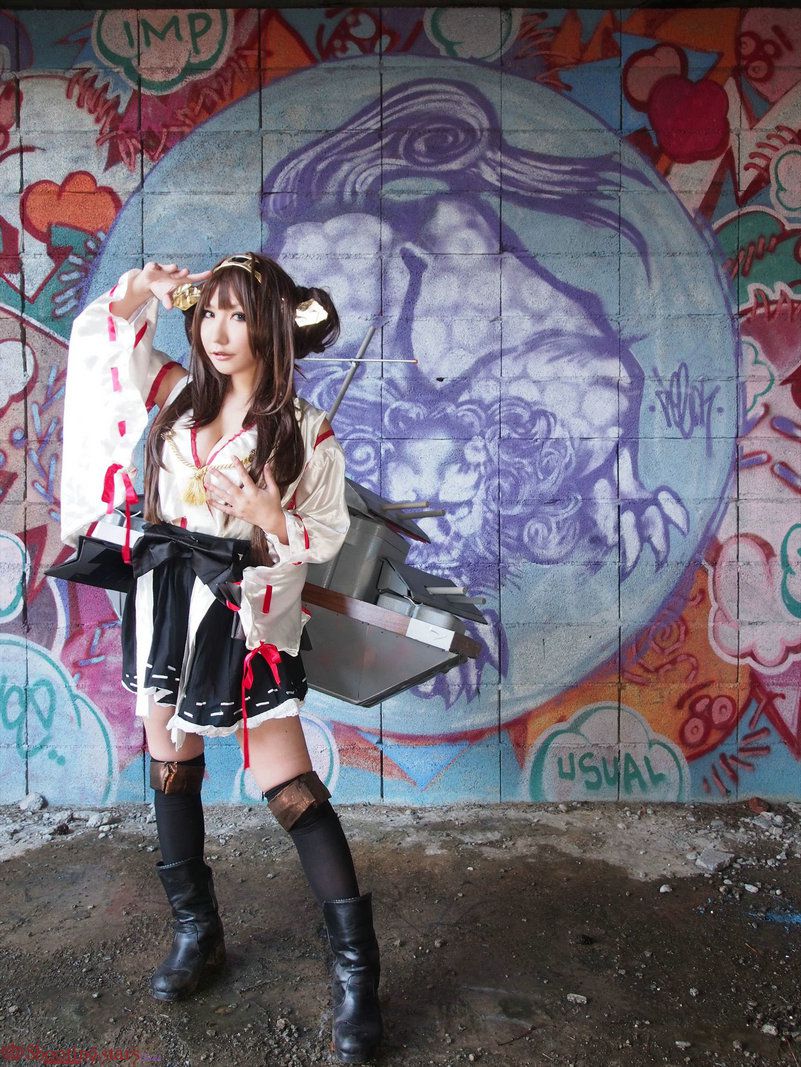 サク Saku Ayaka 《艦隊これくしょん》Kongou(金剛) 第三部